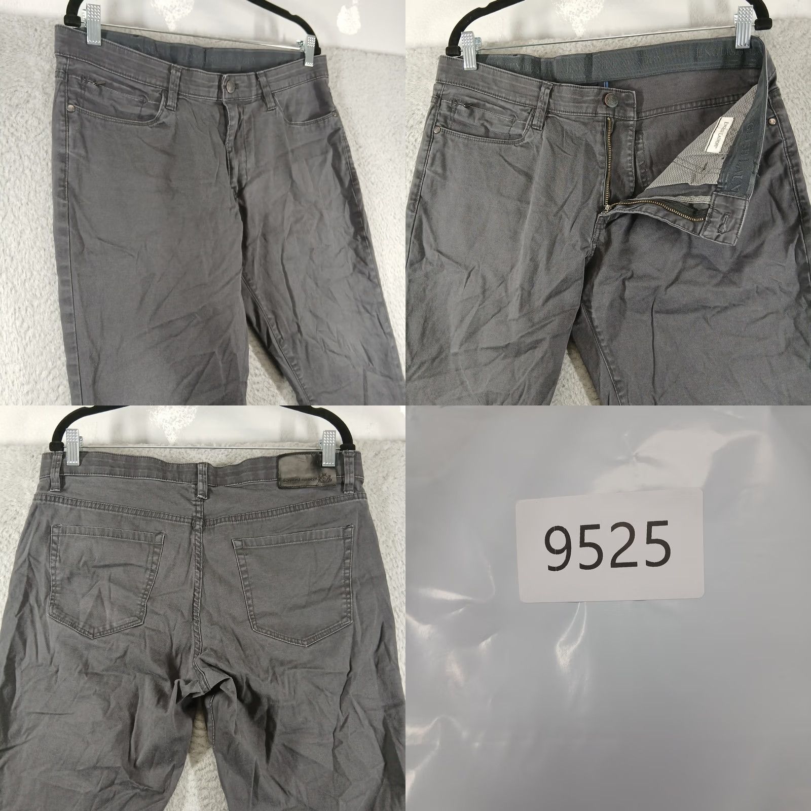 English Laundry English Laundry Pants Gray 34 x 30 5-Pocket Stretch Twill Size US 34 / EU 50 - 8 Thumbnail