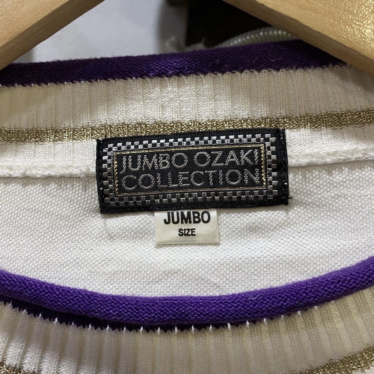 Japanese Brand Japanese Brand Jumbo Ozaki Collection Embroidered Sweatshirt Size US XXL / EU 58 / 5 - 4 Thumbnail