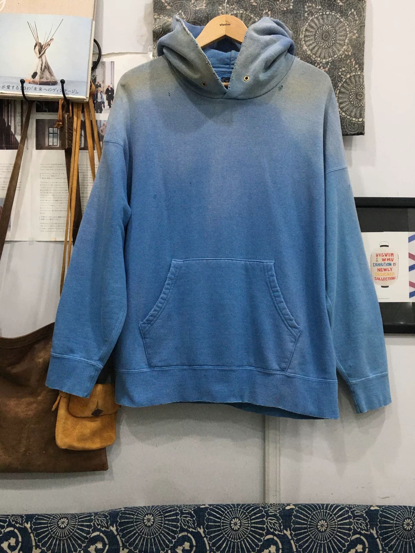 Visvim visvim jumbo hoodie with unique dye technique Size US M / EU 48-50 / 2 - 1 Thumbnail