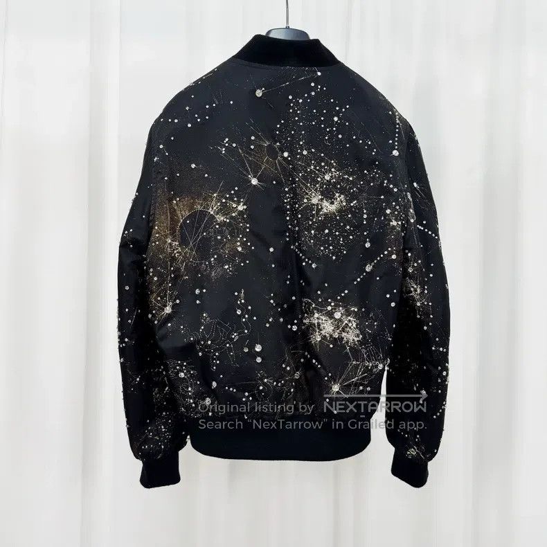 Givenchy Givenchy Showpiece starry sky full-diamond heavy-duty zip- Size US S / EU 44-46 / 1 - 2 Thumbnail