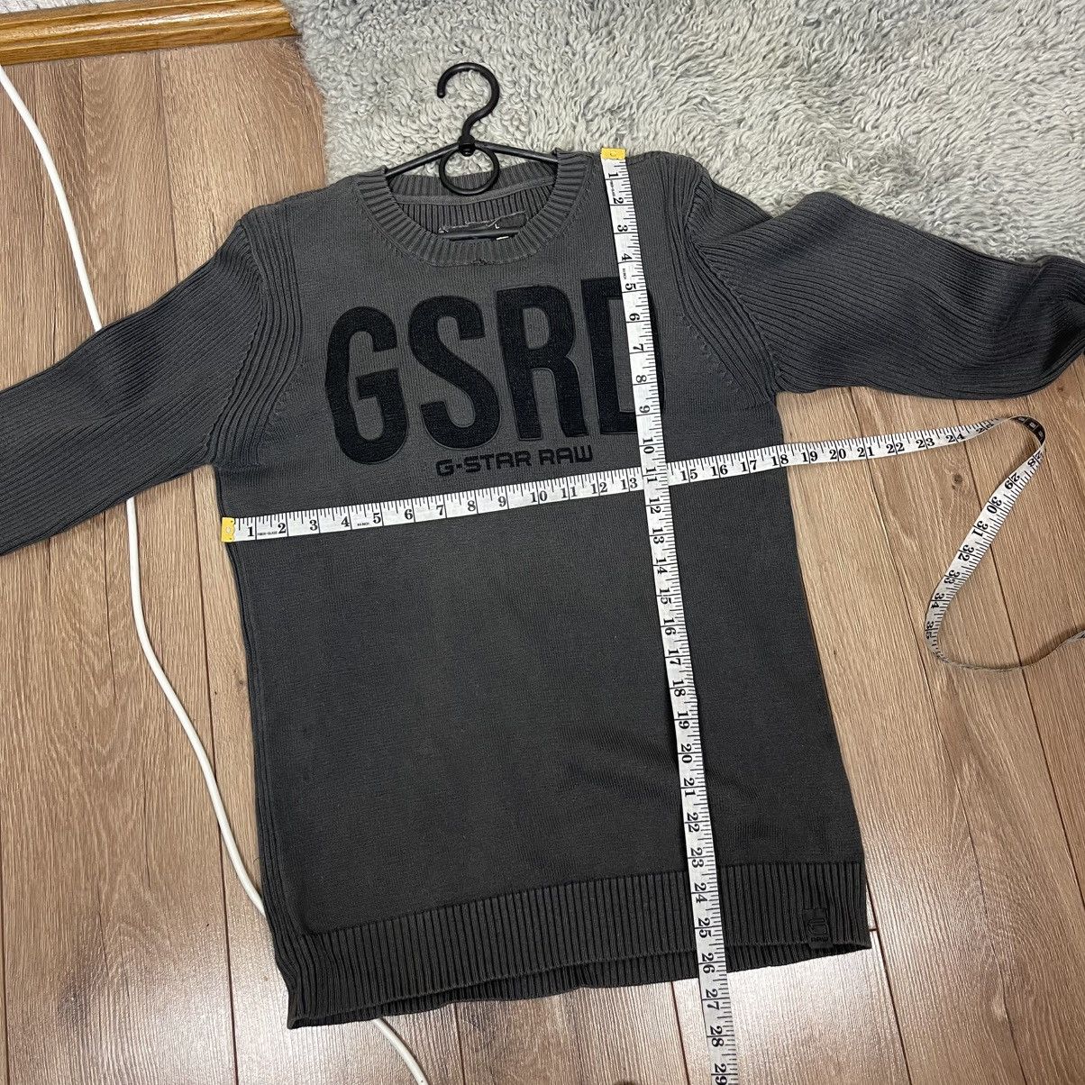 G-Star Vintage Gstar Raw Crewneck SweaterGrey Y2K USA Size US S / EU 44-46 / 1 - 9 Thumbnail