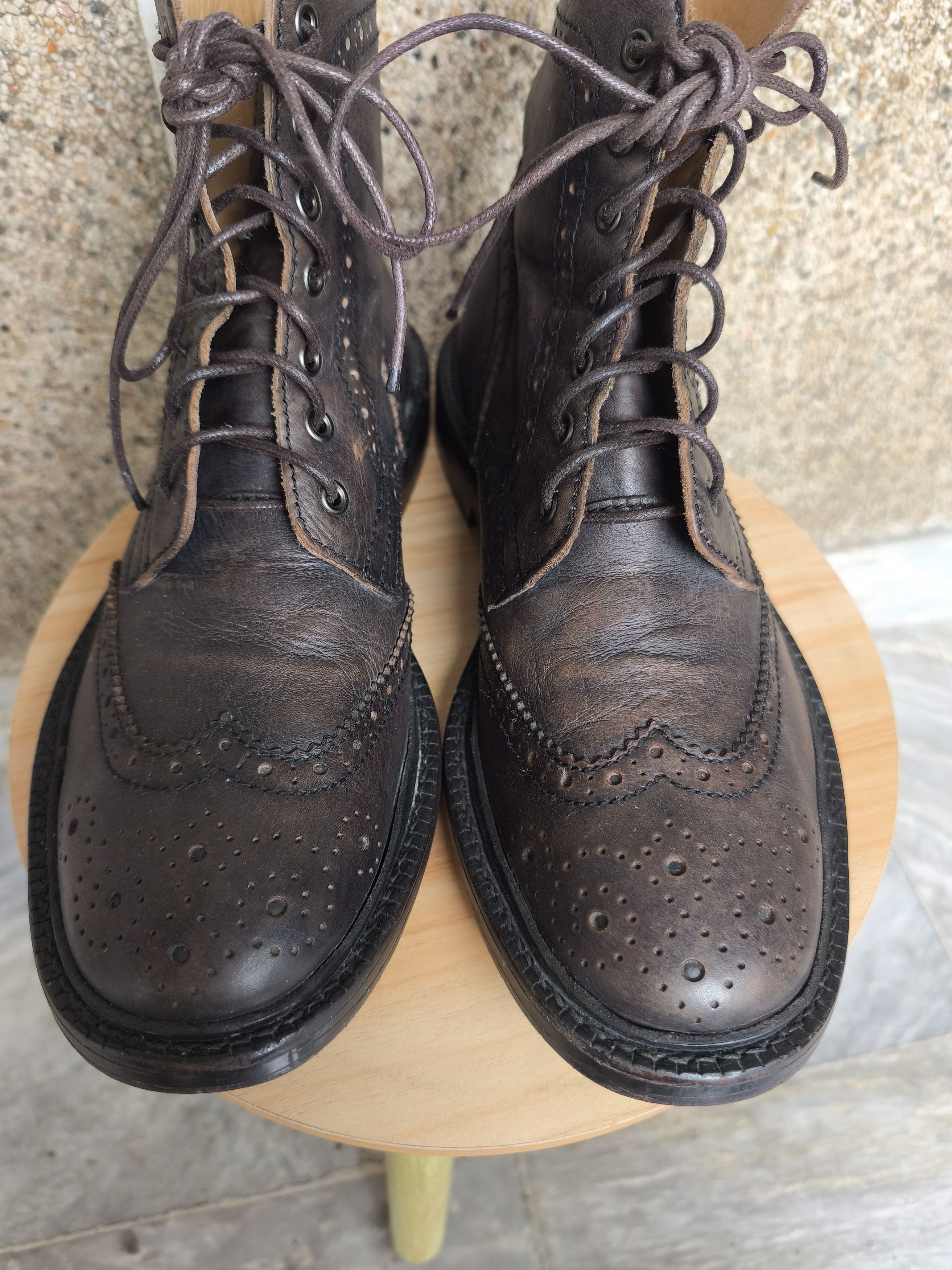 Comme des Garcons Junya Watanabe CDG - Brogue Boots Size US 10 / EU 43 - 3 Thumbnail