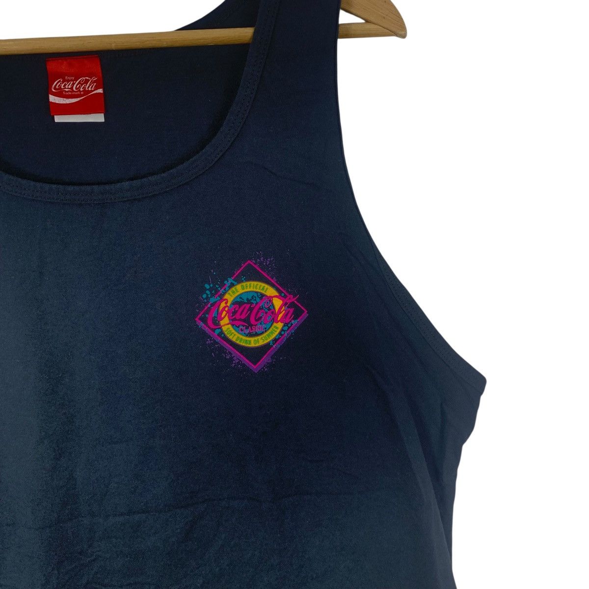 Coca Cola COCA COLA COKE Soft Drink Of Summer Tank Top Tee Shirt Size L / US 10 / IT 46 - 6 Thumbnail
