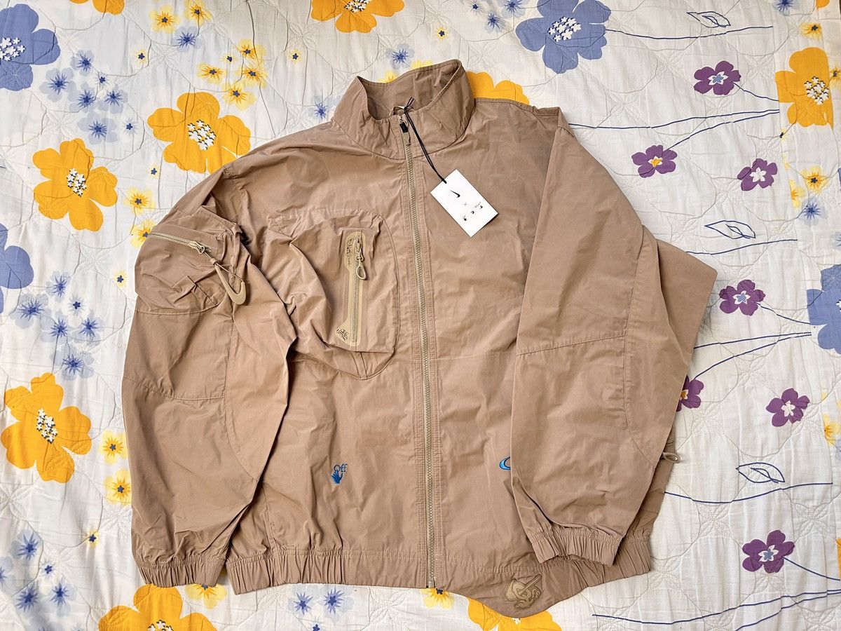 image of Nike 003 Trucksuit Set Begie in Beige, Men's (Size Large)