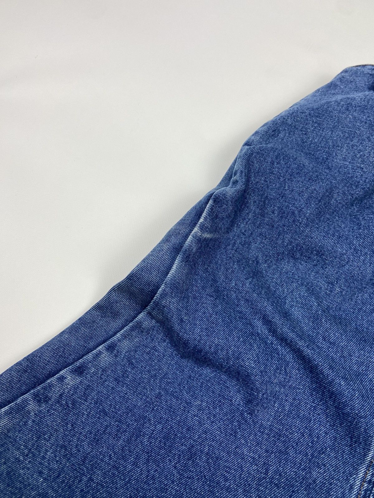 Balenciaga BALENCIAGA GODET PEPLUM-STYLE DENIM KNEE LENGHT SKIRT SZ 38 Size 26" / US 2 / IT 38 - 7 Thumbnail