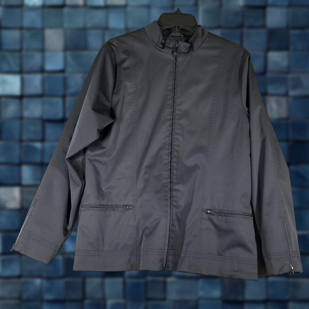 Nike Nike Golf Jacket Mens 2XL Black Full Zip Lightweight Windbreaker Size US XXL / EU 58 / 5 - 1 Thumbnail