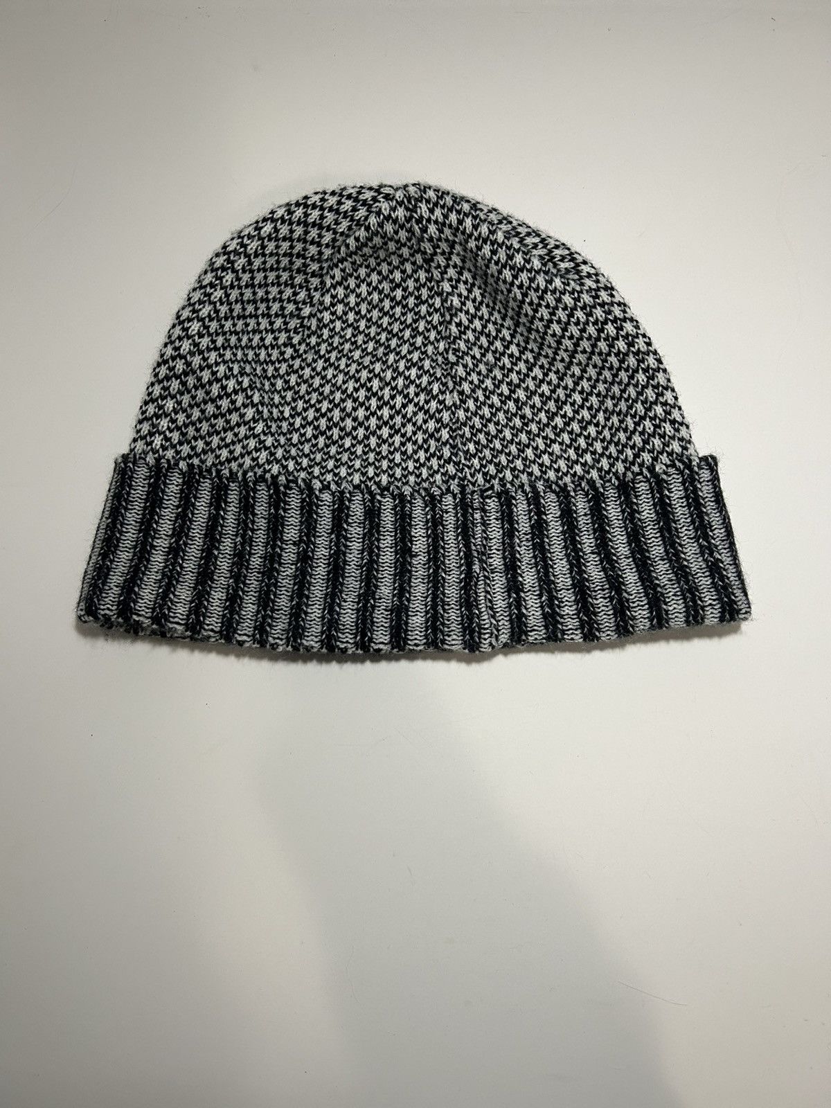 Supreme Supreme Fair Isle Beanie Black & White Size ONE SIZE - 2 Thumbnail