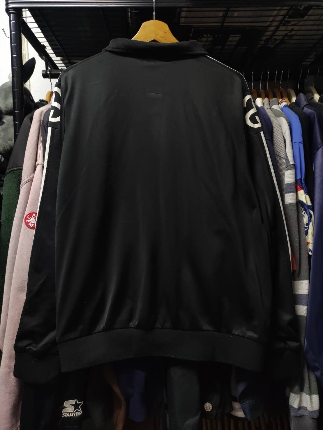 Stussy Vtg 00's Stussy Zip Up Two Stripe Track Jacket Size US L / EU 52-54 / 3 - 10 Thumbnail