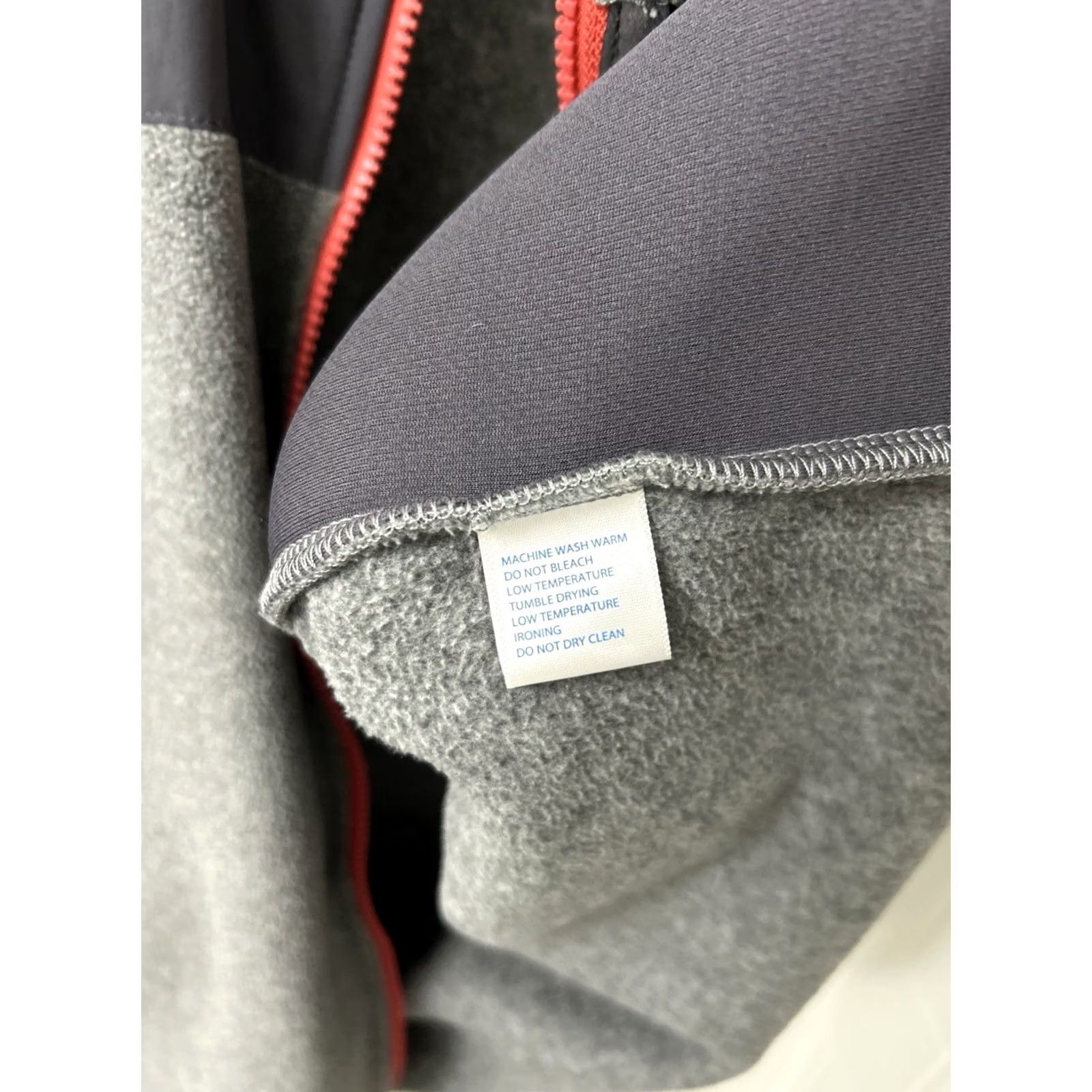 Southern Tide Southern Tide Fleece Vest Mens XL Gray Colorblock Full Zip Pockets Embroidered Logo Size US XL / EU 56 / 4 - 7 Thumbnail
