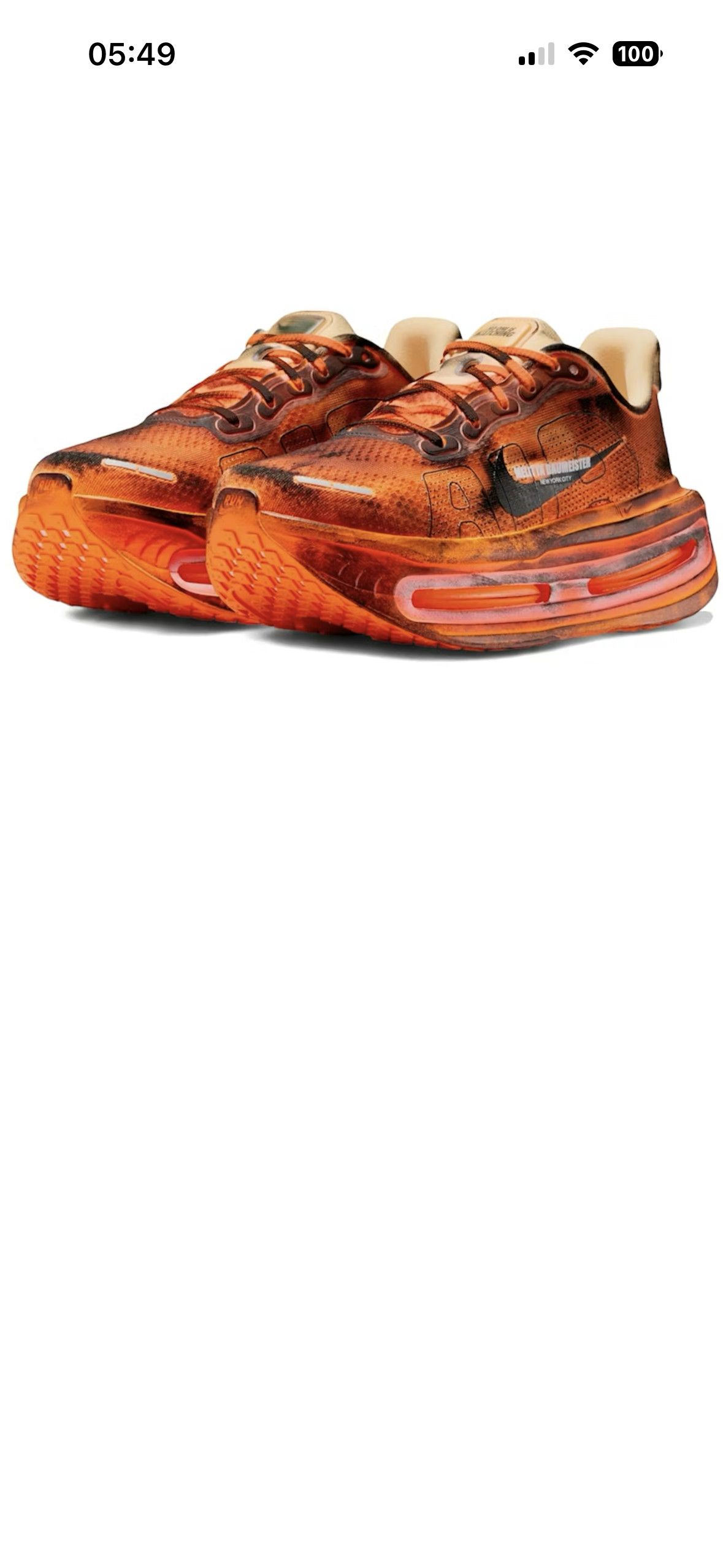 Melitta Baumeister Nike Vomero Premium Melitta Baumeister Size US 8.5 / IT 38.5 - 3 Thumbnail