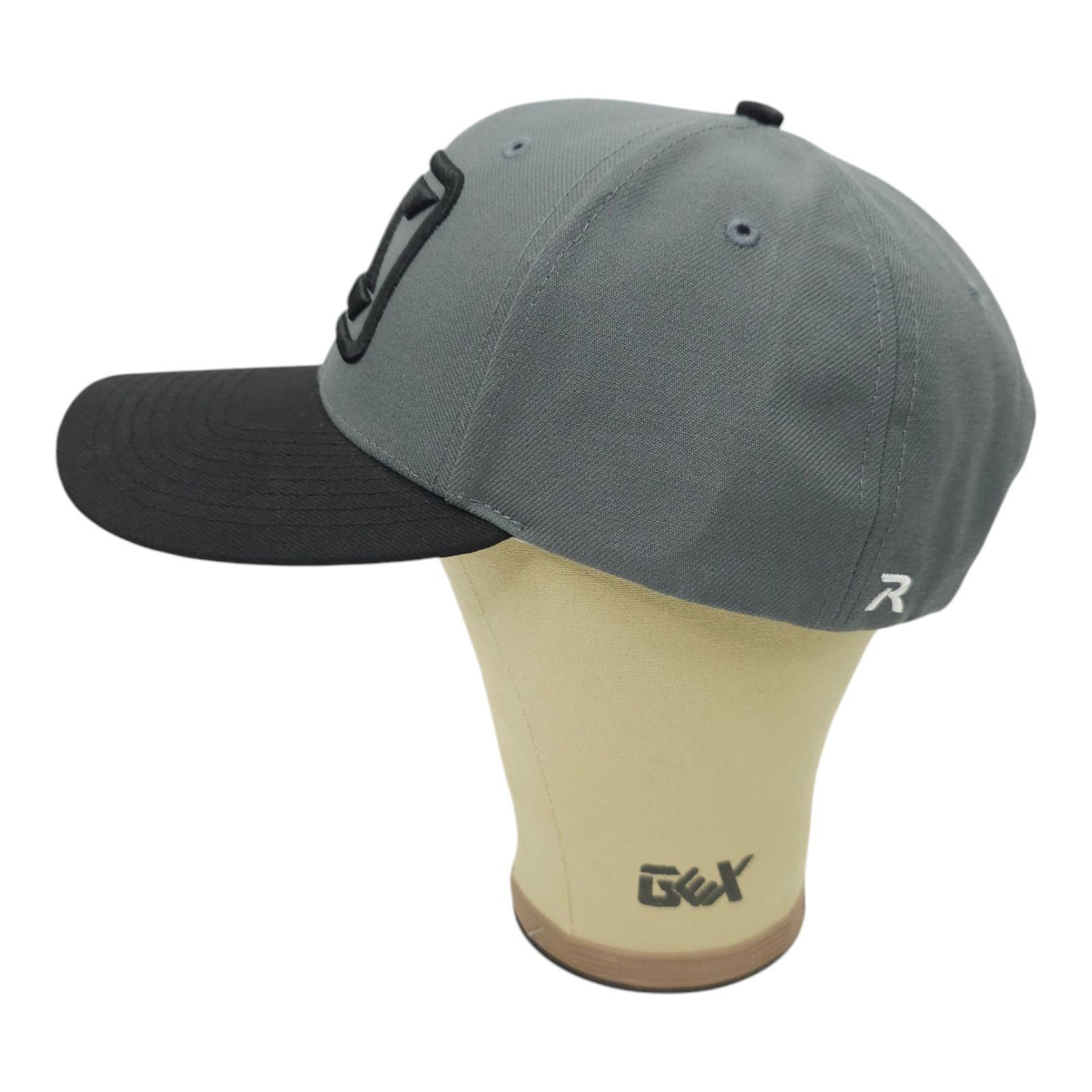 Richardson KS 3D Embroidered Strapback Cap Trucker Baseball Hat Gray Size ONE SIZE - 10 Thumbnail