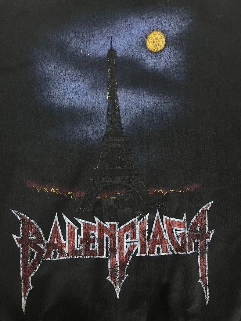 Balenciaga Balenciaga Solid hooded pleated long sleeve sweatshirt Size US S / EU 44-46 / 1 - 3 Thumbnail