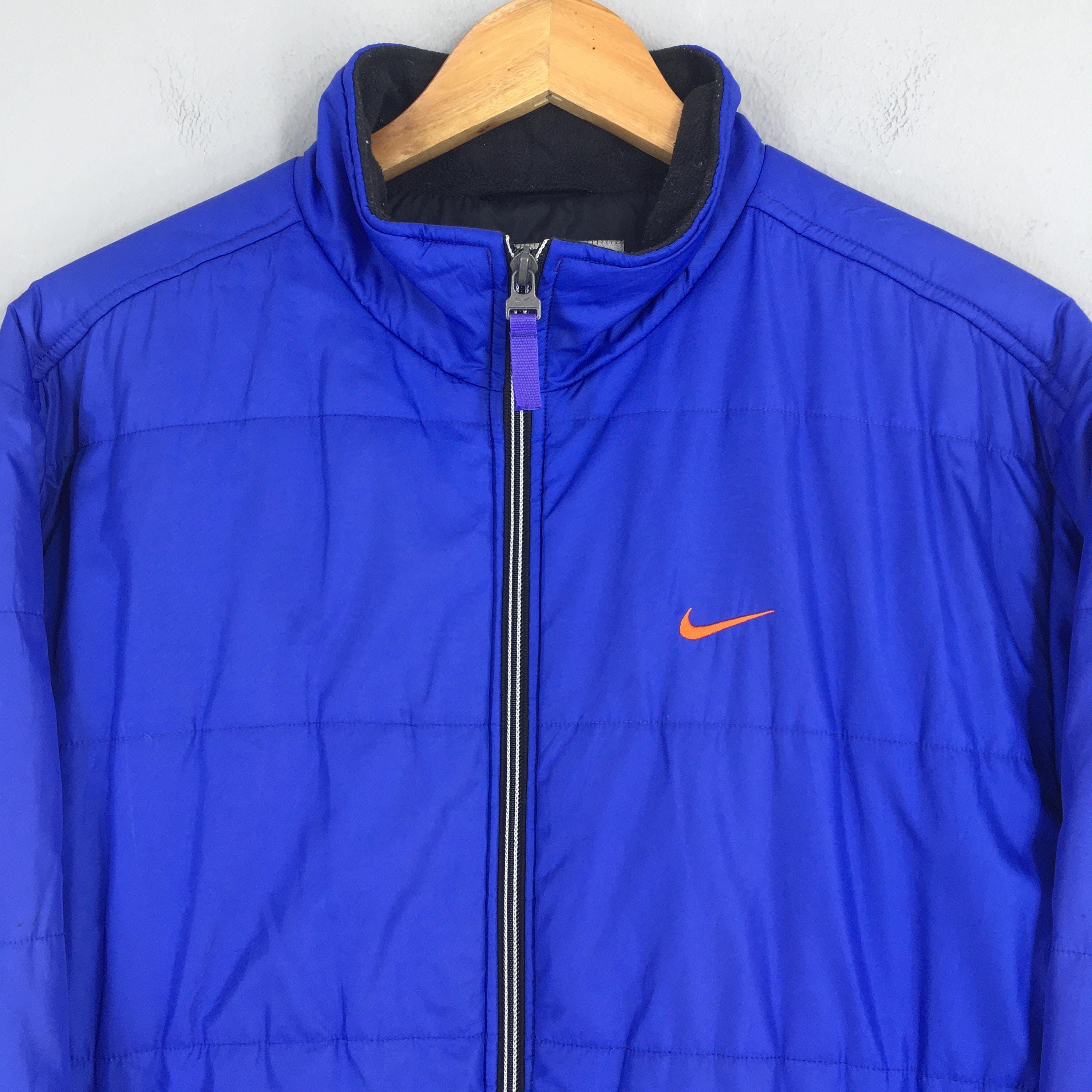 Nike Vintage Y2K Nike Swoosh Puffer Jacket Medium Size US M / EU 48-50 / 2 - 2 Thumbnail