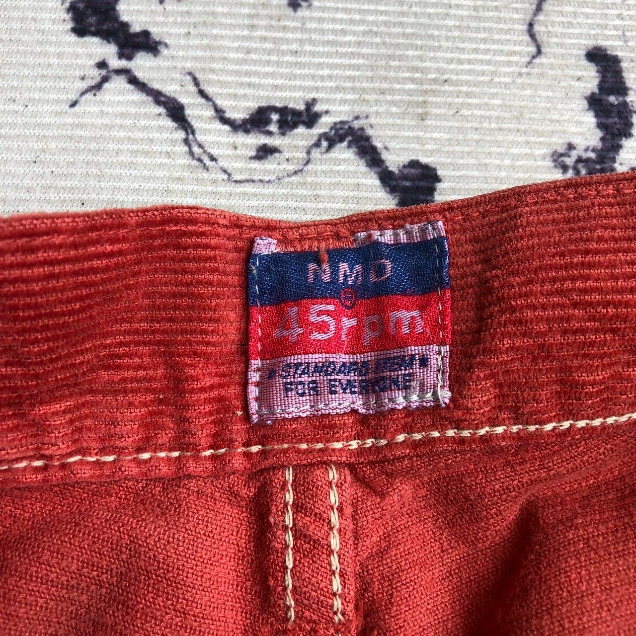 45rpm 45RPM Vintage 90s Japanese Archive Corduroy Pants Size 29" - 10 Thumbnail