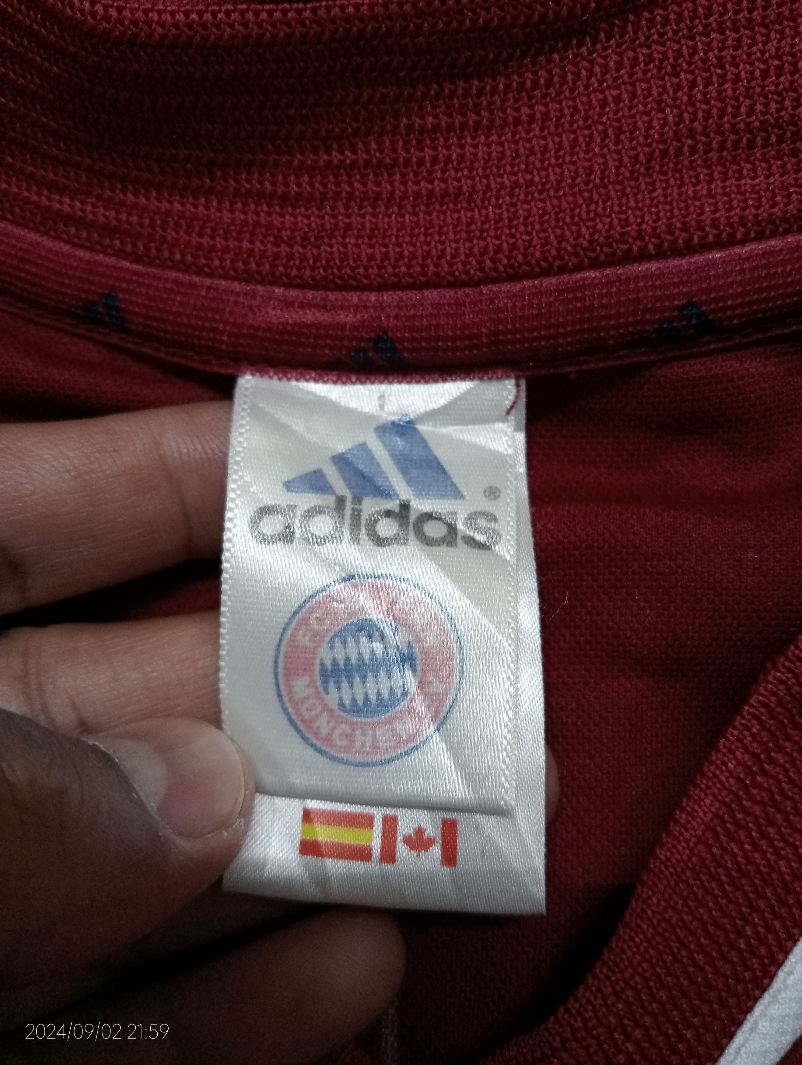Adidas Vintage 2001/02 Adidas Bayern Munich Home Jersey Very Rare Size US XL / EU 56 / 4 - 12 Thumbnail