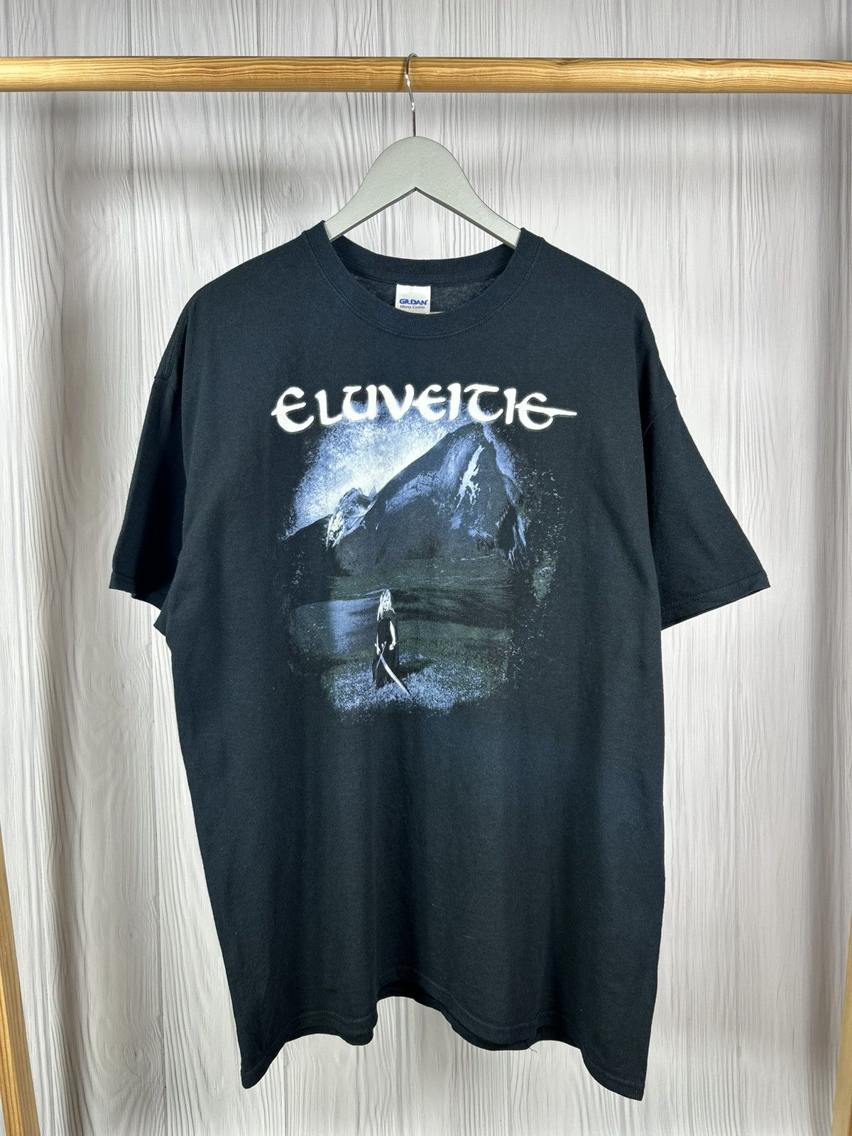 Band Tees Vintage Eluveitie Inis Mona Metal Band T-Shirt Size US XL / EU 56 / 4 - 1 Thumbnail