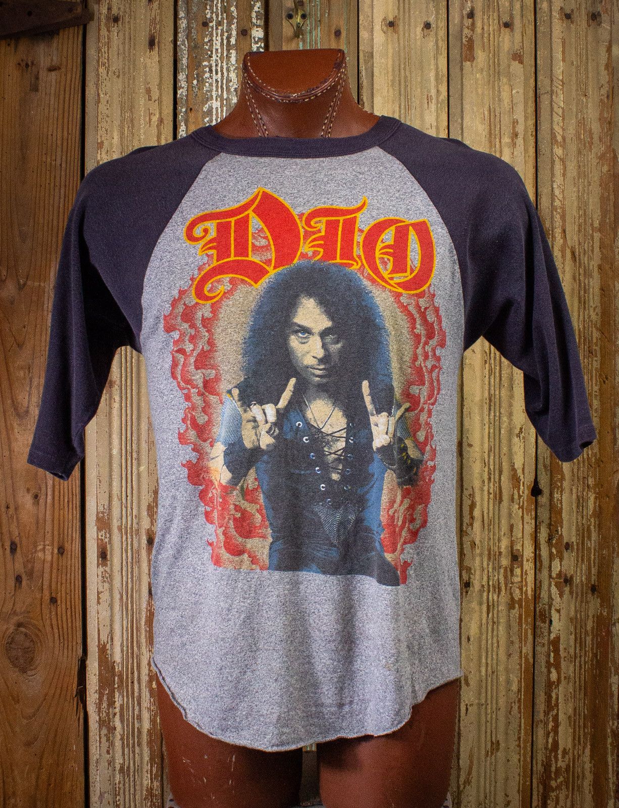 VTG Dio 1985 Sacred Heart Tour Tank Muscle Shirt top Sz M