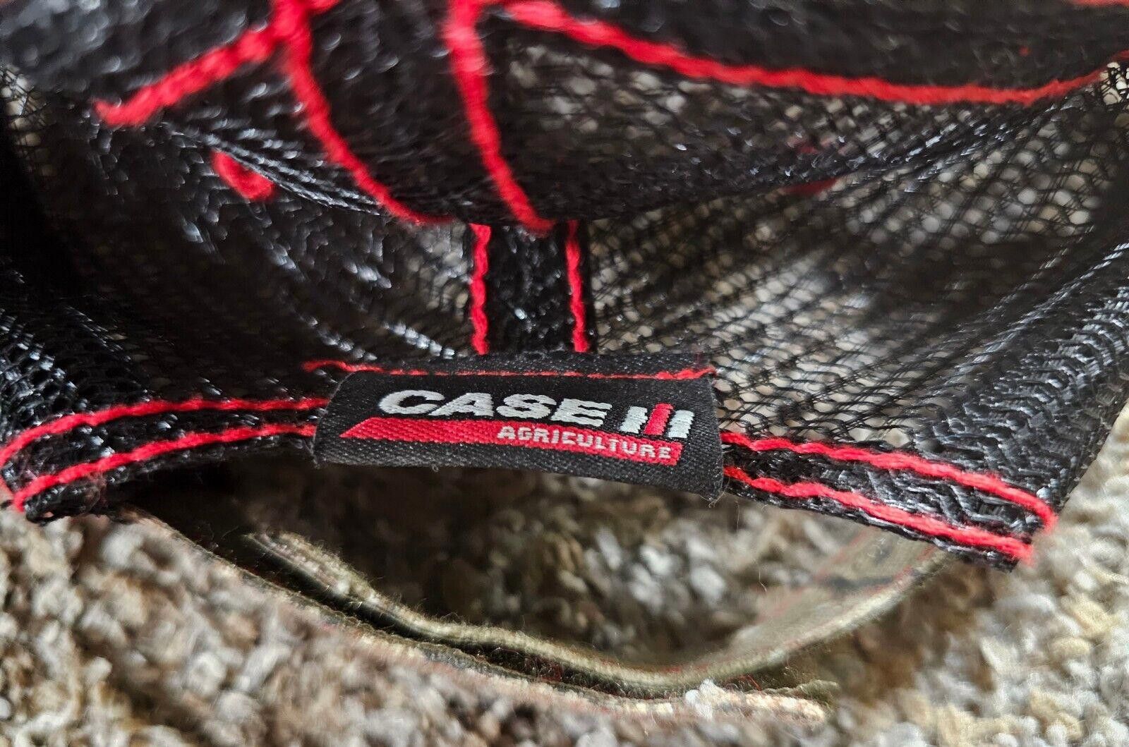 Designer CASE IH licensed distressed-style camouflage adjustable hat Size ONE SIZE - 4 Thumbnail