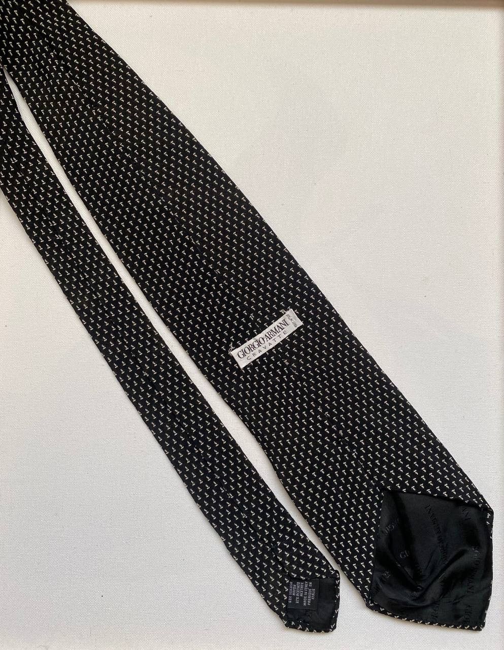 Giorgio Armani Vintage 90s Giorgio Armani Cravatte Silk Tie Size ONE SIZE - 1 Thumbnail