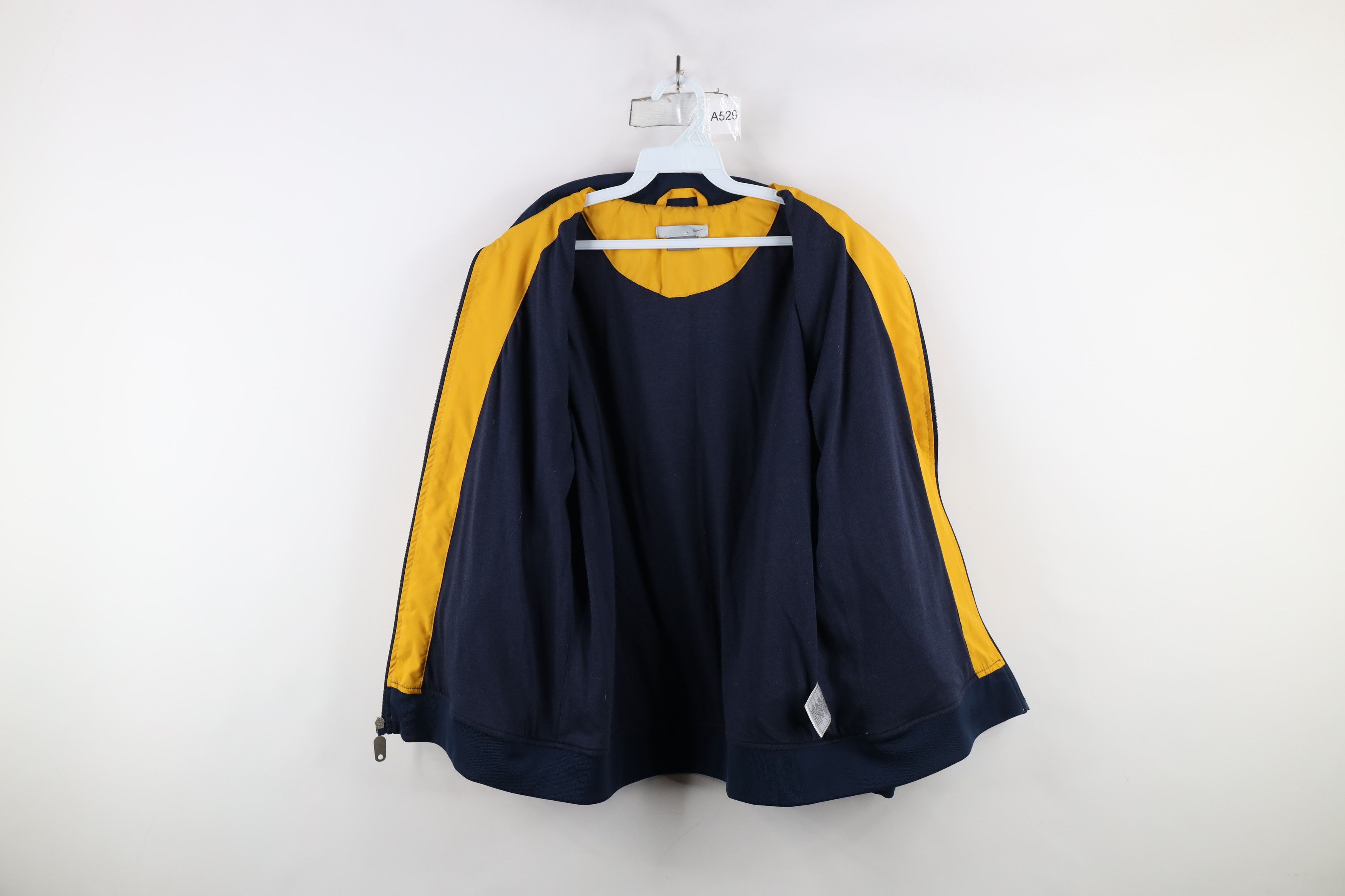 Nike × Vintage Vintage 90s Y2K Nike Scott Mini Swoosh Track Tennis Jacket Size XL / US 12-14 / IT 48-50 - 11 Thumbnail