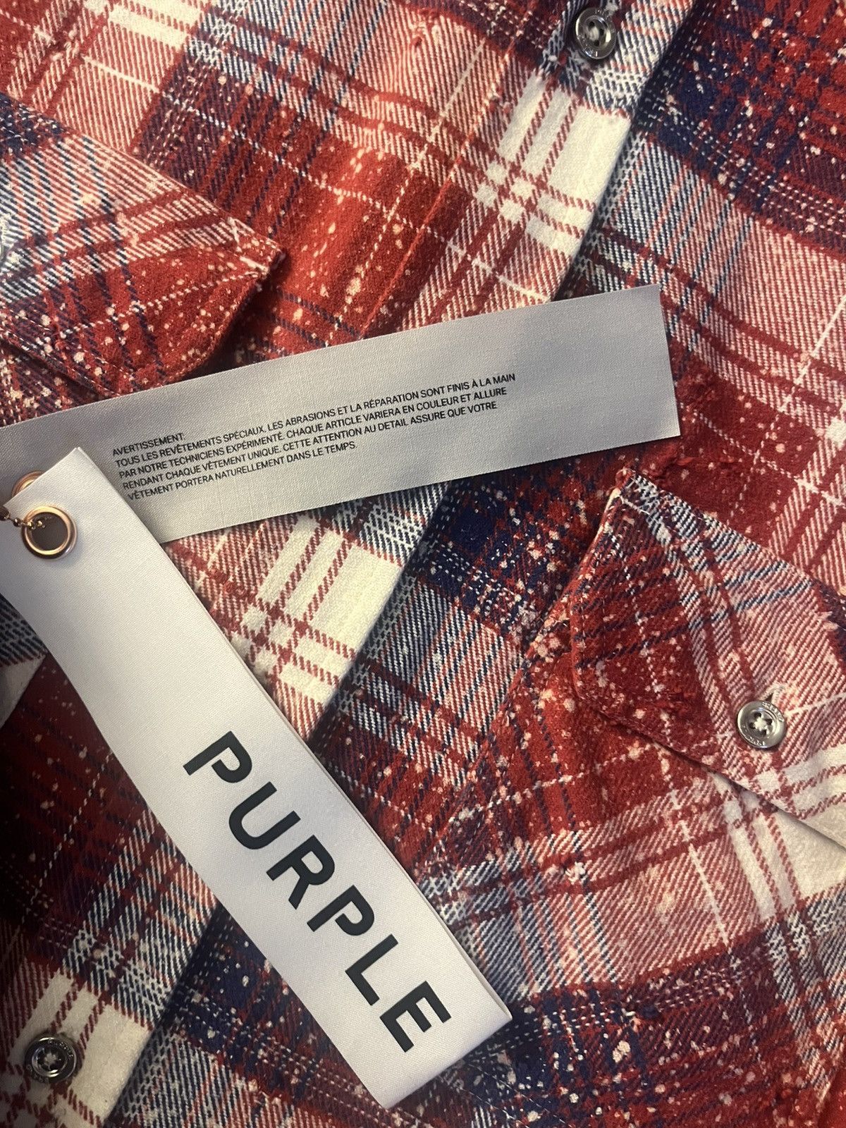 Purple Brand Purple Brand Purple Flannel Size US M / EU 48-50 / 2 - 4 Thumbnail