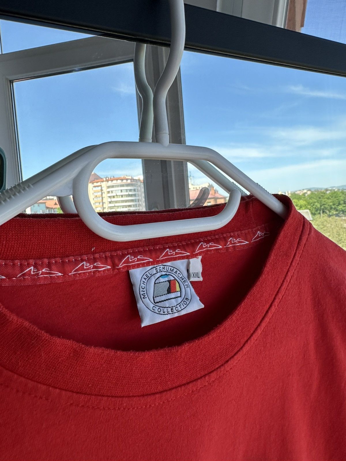 Vintage Michael Schumacher Formula 1 Racing World Champion T-shirt Size US XL / EU 56 / 4 - 4 Thumbnail