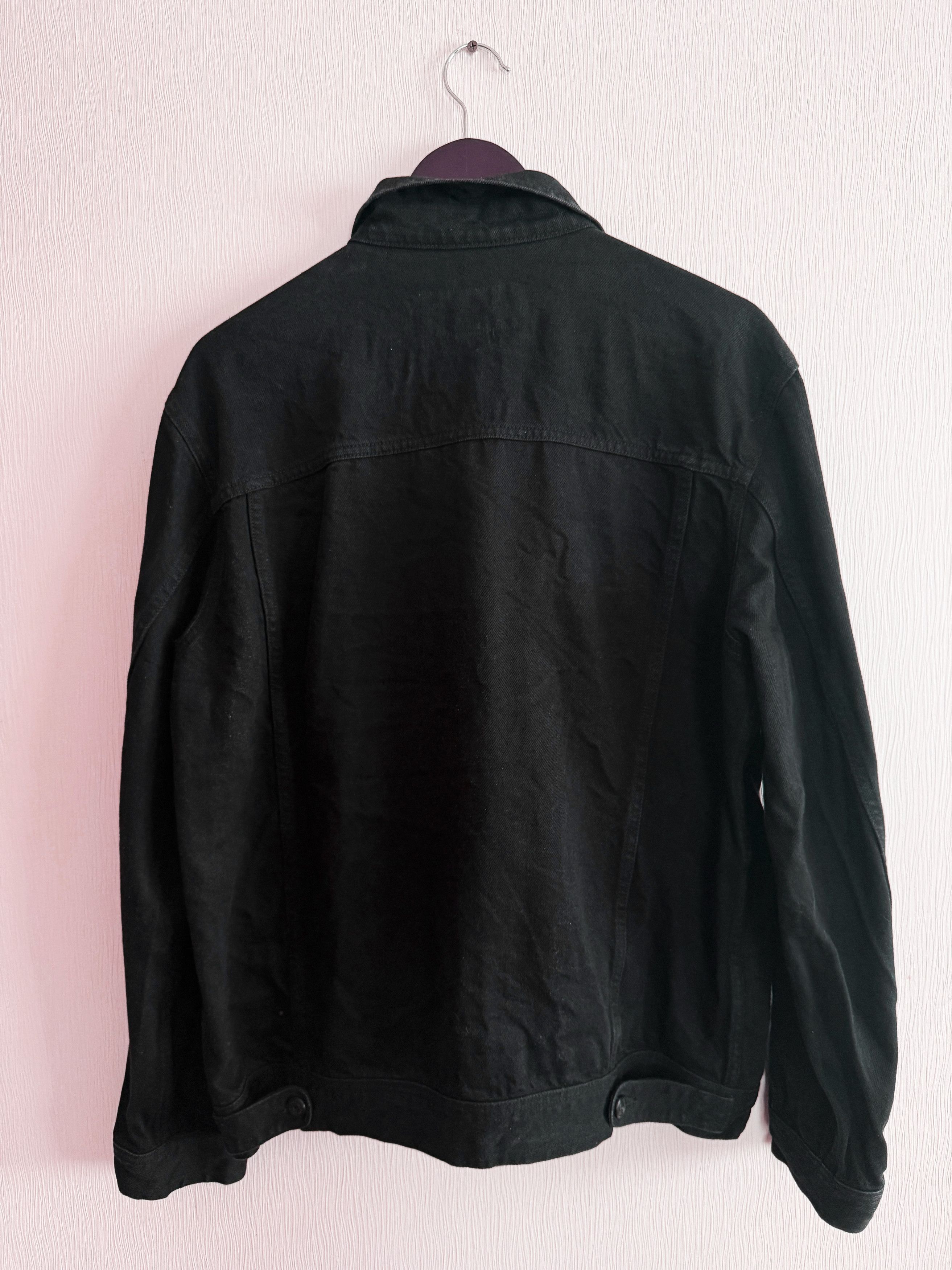 Thursday Boot Company Thursday Boots Denim Trucker Jacket Pitch Black Size US L / EU 52-54 / 3 - 2 Thumbnail