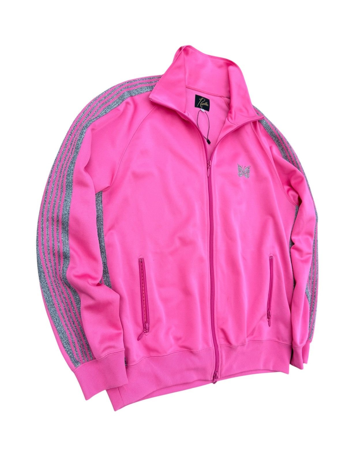 Needles Needles pink glitter track jacket Size US L / EU 52-54 / 3 - 3 Thumbnail