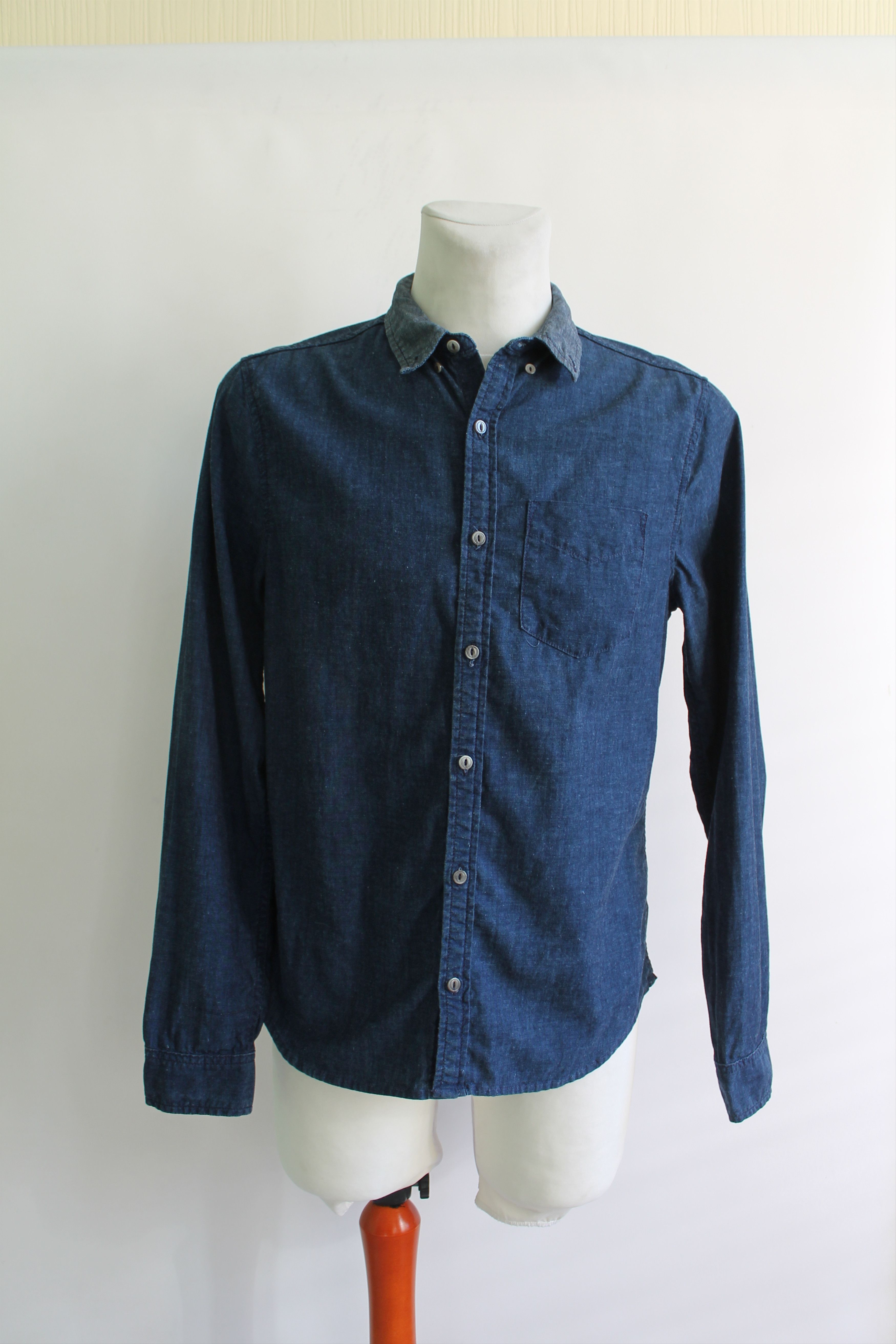AG Adriano Goldschmied AG Adriano Goldschmied denim shirt blue indigo Size US M / EU 48-50 / 2 - 6 Thumbnail