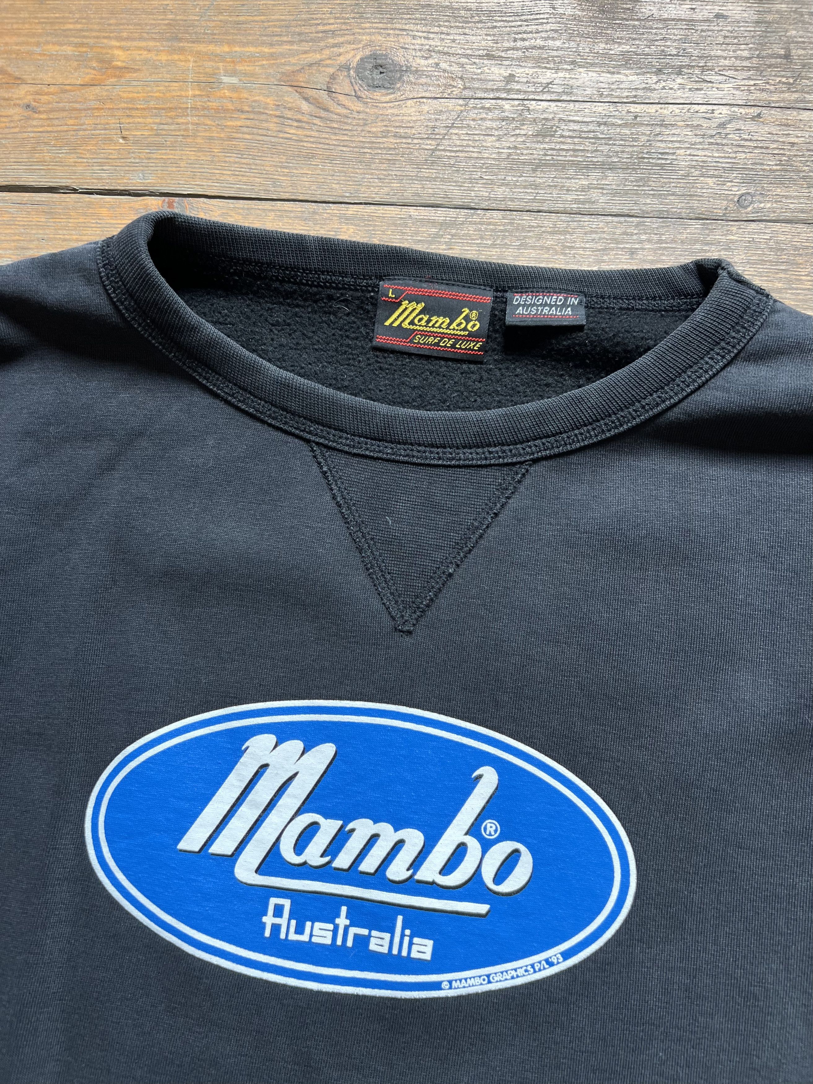 Mambo Mambo Australia Vintage Boxy Sweatshirt 1970s Size US L / EU 52-54 / 3 - 2 Thumbnail