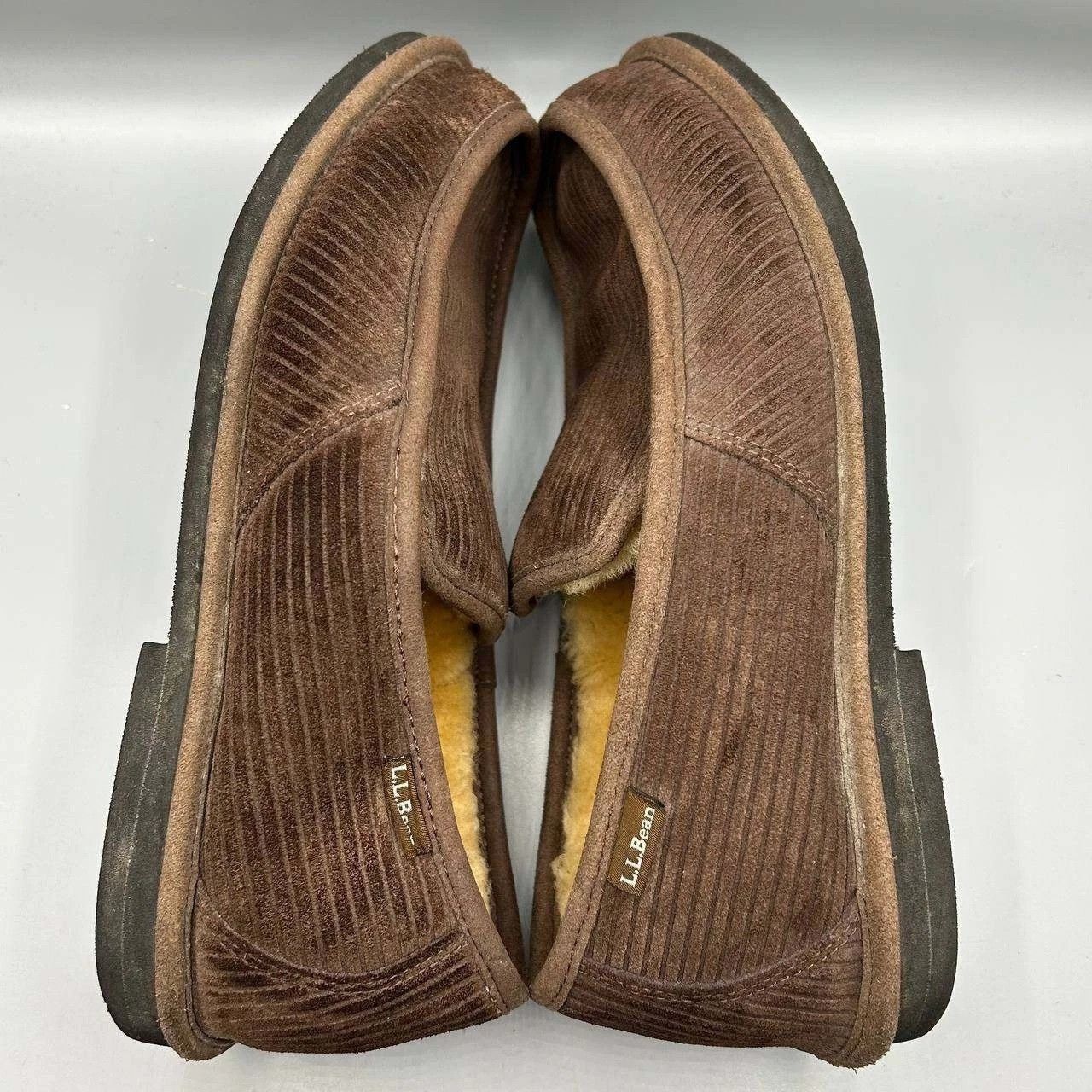 L.L. Bean L.L. Bean Slip On Loafers 11 Corduroy Slippers Fleece Lined Size US 11 / EU 44 - 9 Thumbnail