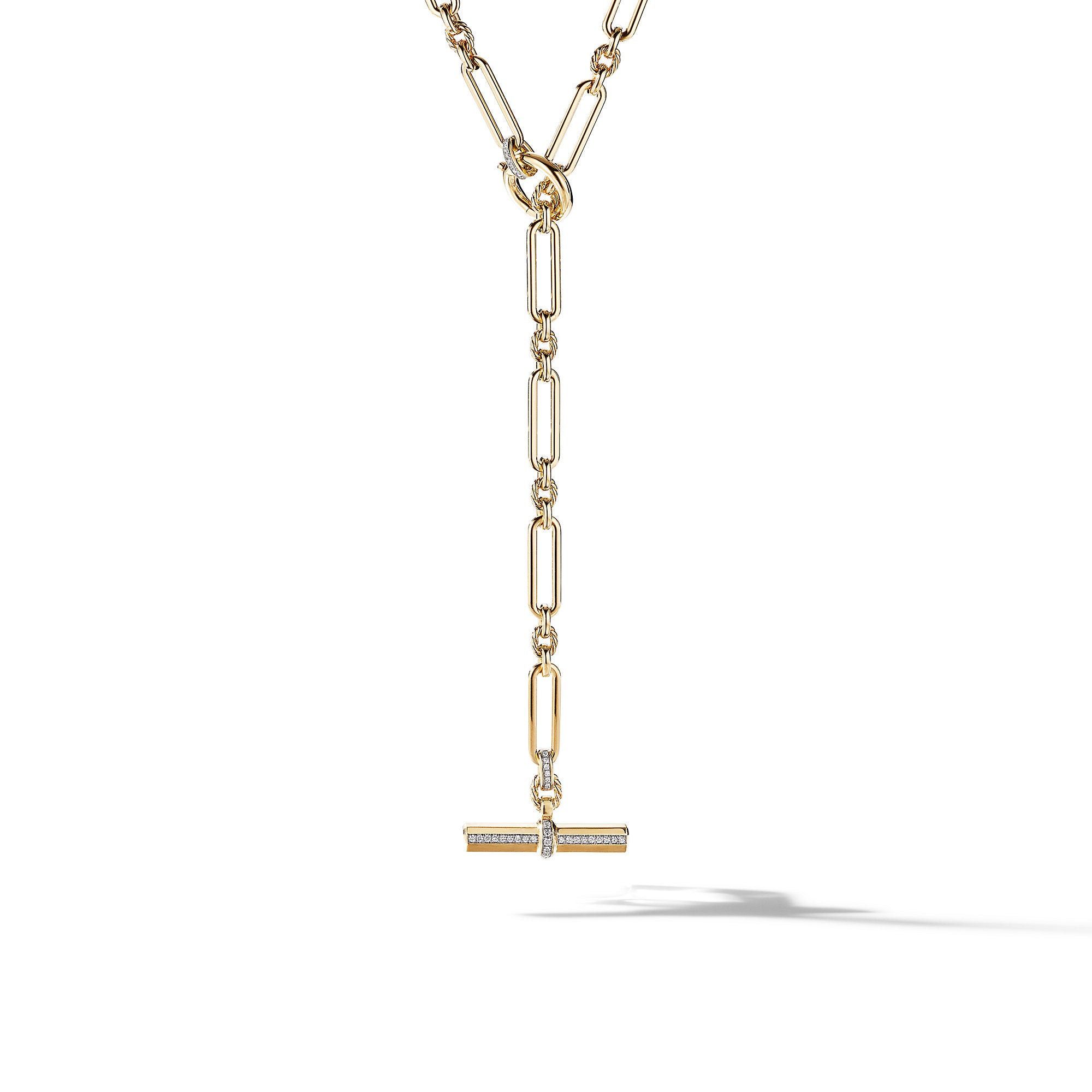 David Yurman o1w1db10526 N16744D Size:7/Necklace With Diamond in Golden Size ONE SIZE - 1 Thumbnail