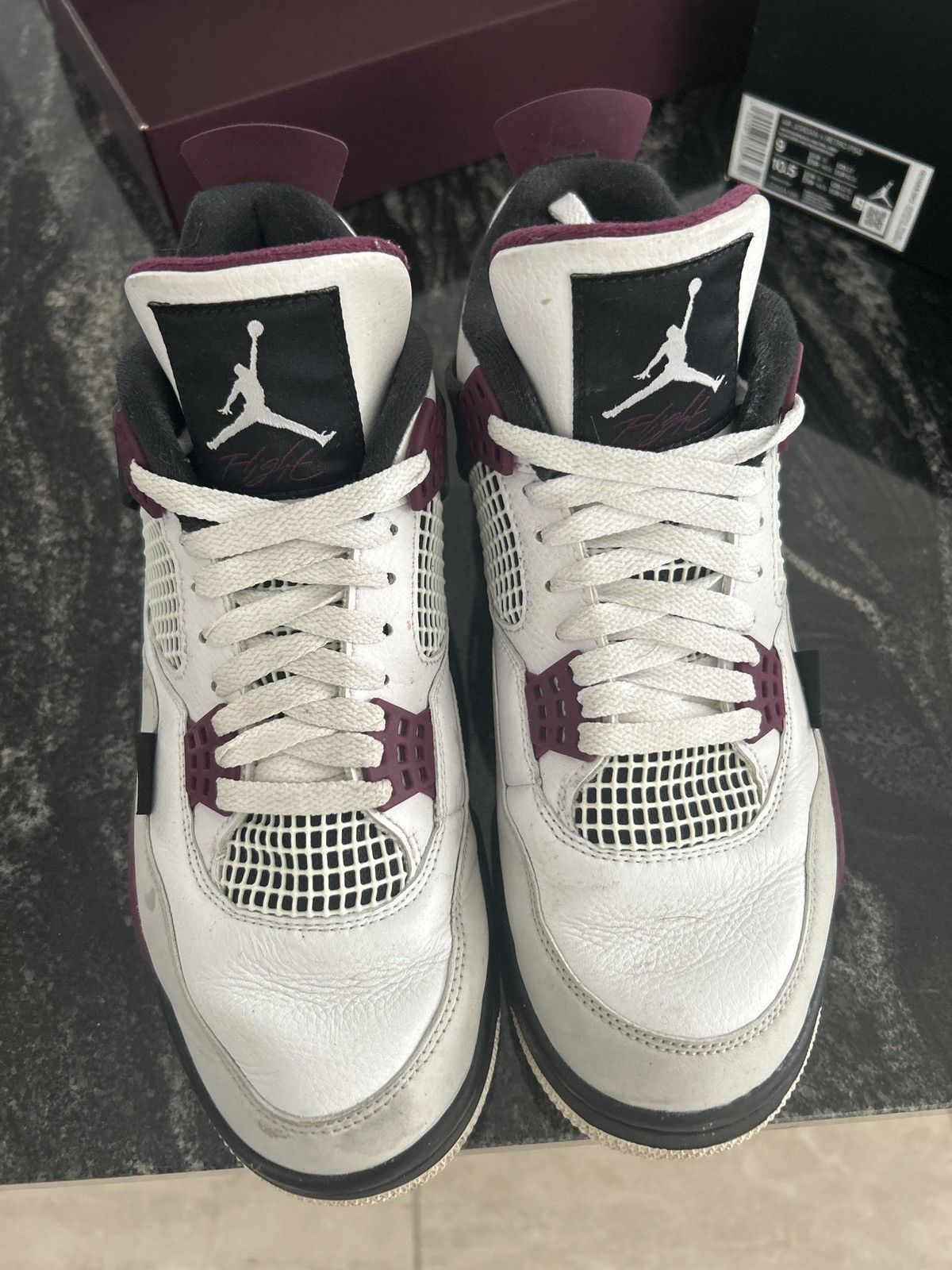 Jordan Brand Jordan Retro 4 PSG Size US 9 / EU 42 - 3 Thumbnail
