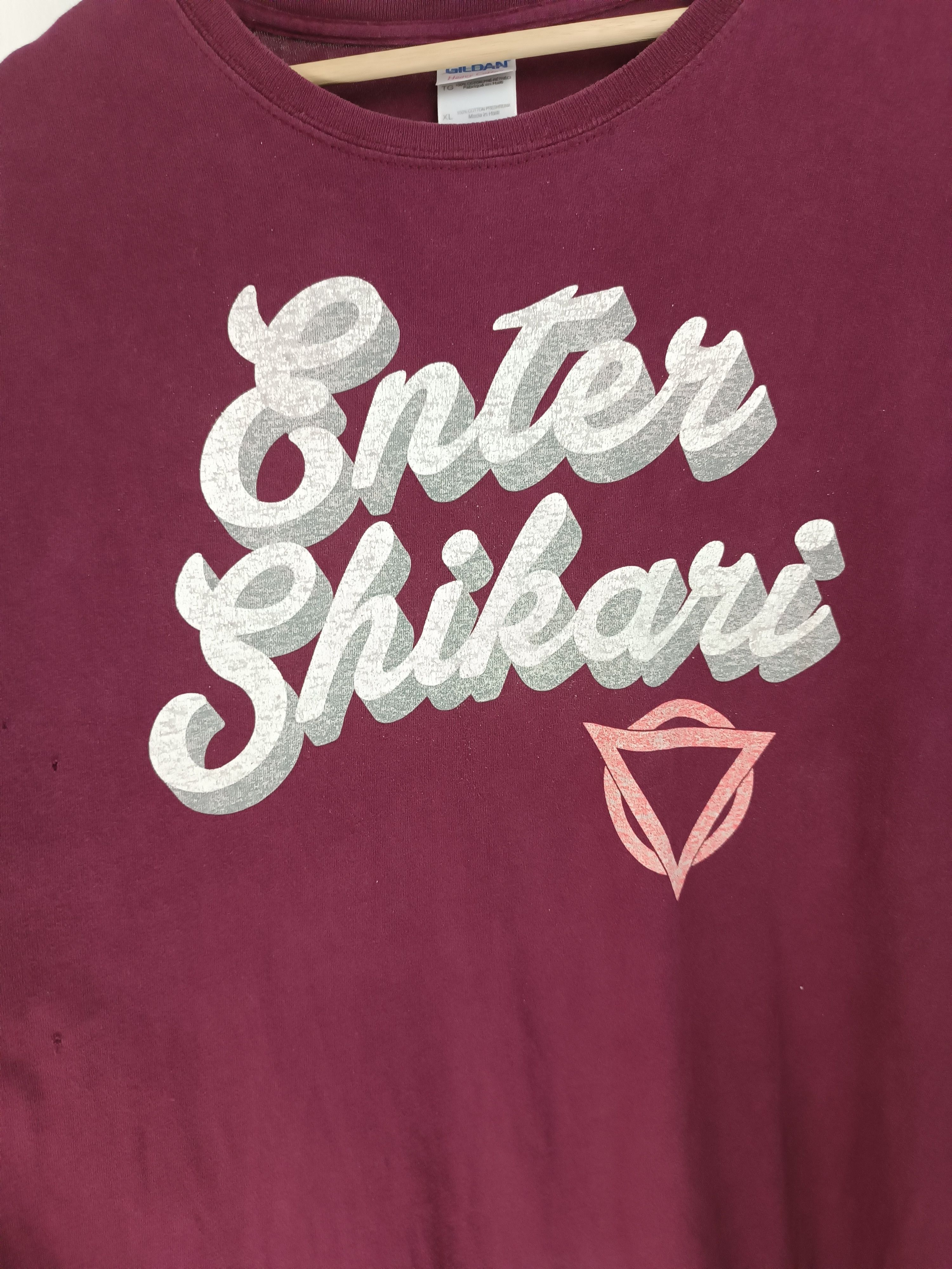Band Tees VINTAGE 2008 ENTER SHIKARI VERY RARE TEE metalcore underoath Size US XL / EU 56 / 4 - 10 Thumbnail