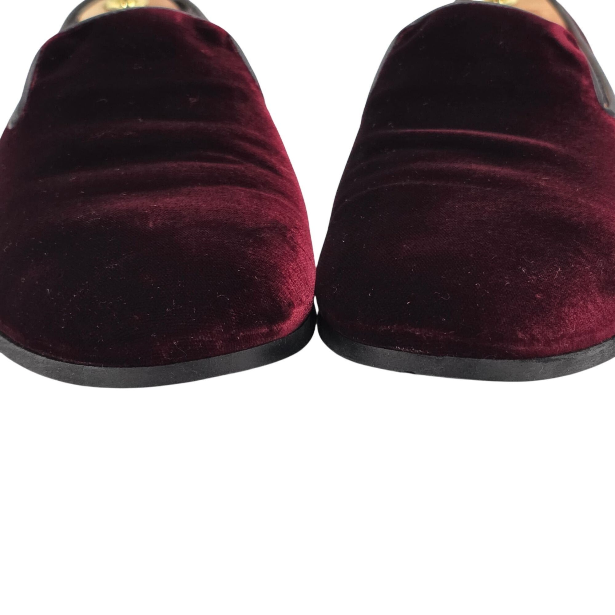 To Boot New York Italy To Boot Adam Derrick Mens 8M Garnet Red Velvet Dress S Size US 8 / EU 41 - 12 Thumbnail