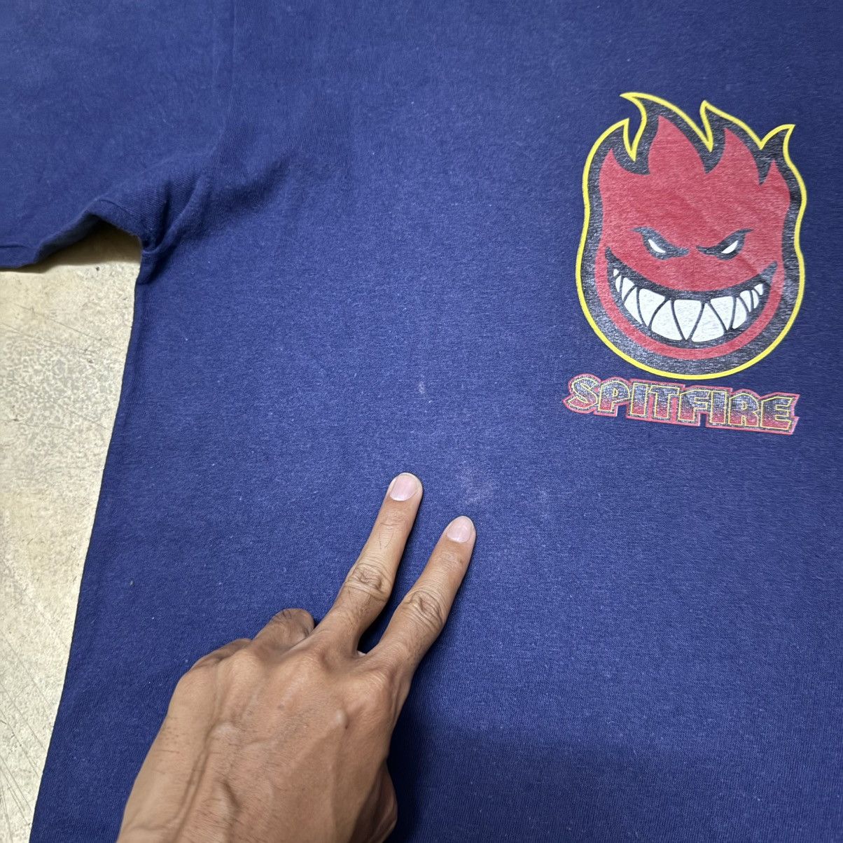 Spitfire Vintage Spitfire Skateboard T Shirt Size US M / EU 48-50 / 2 - 3 Thumbnail