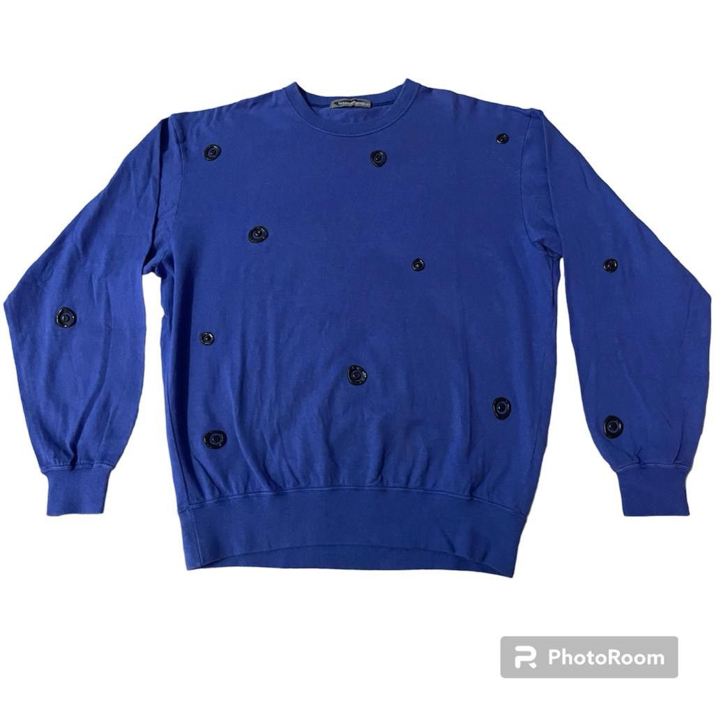 Issey Miyake Vintage 80’s Issey Miyake Retro Sweatshirt Size US M / EU 48-50 / 2 - 1 Thumbnail