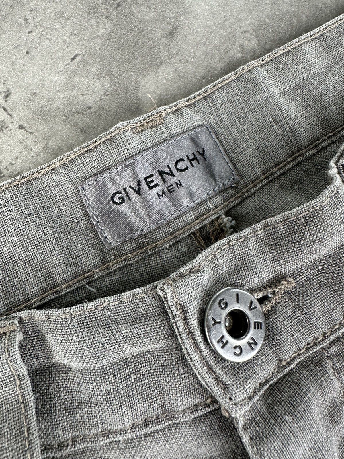 Givenchy Givenchy Vintage Linen Pants Size US 34 / EU 50 - 5 Thumbnail