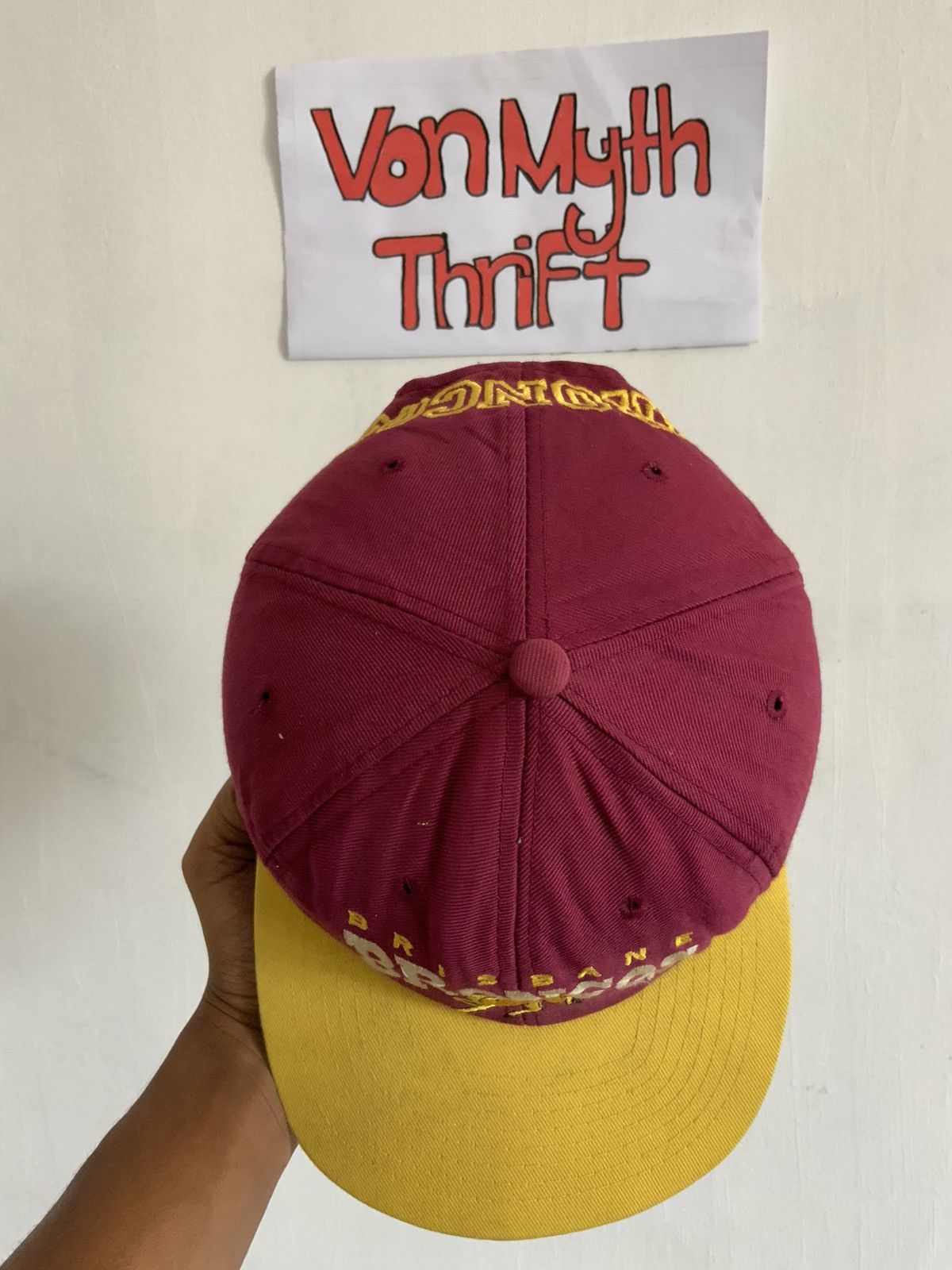 If Six Was Nine Brisban Broncos Australian RL Hat Size ONE SIZE - 6 Thumbnail