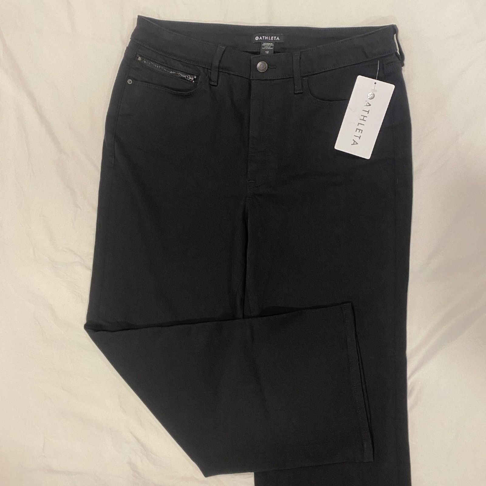 Athleta NWT Athleta Women's Flex Kick Flare Jeans - 12 Size 34" / US 12 / IT 48 - 4 Thumbnail
