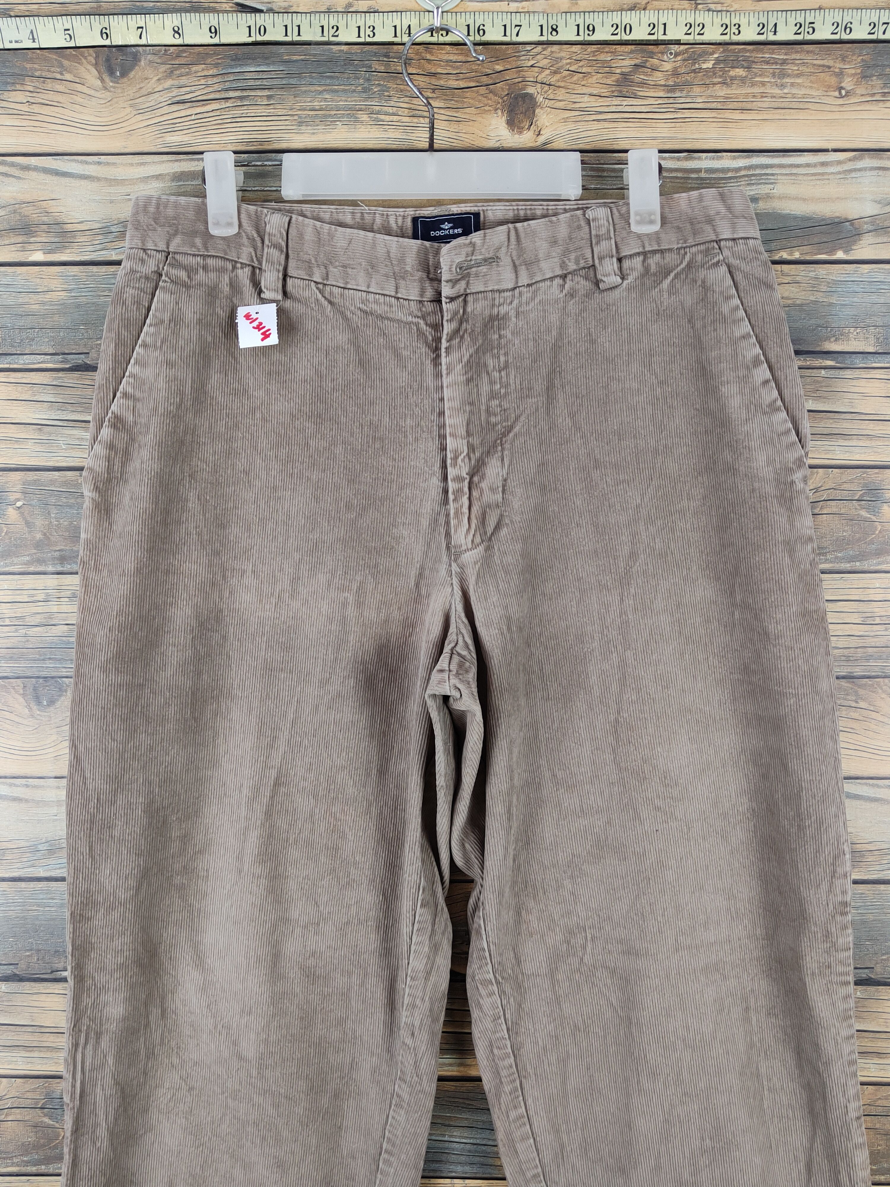 Dockers Dockers Light Brown Multipocket Corduroy Pants #W1314 Size US 33 - 2 Thumbnail
