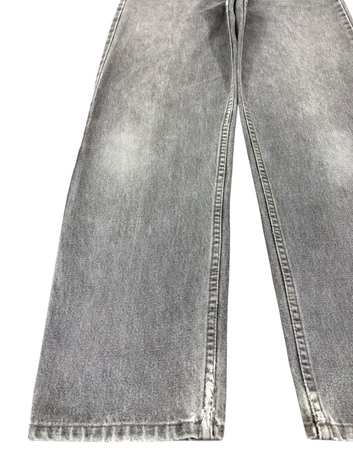 Levi's Vintage 90s Levis 310 Orange Tab Charcoal Wash Distress Jean Size US 34 / EU 50 - 6 Thumbnail