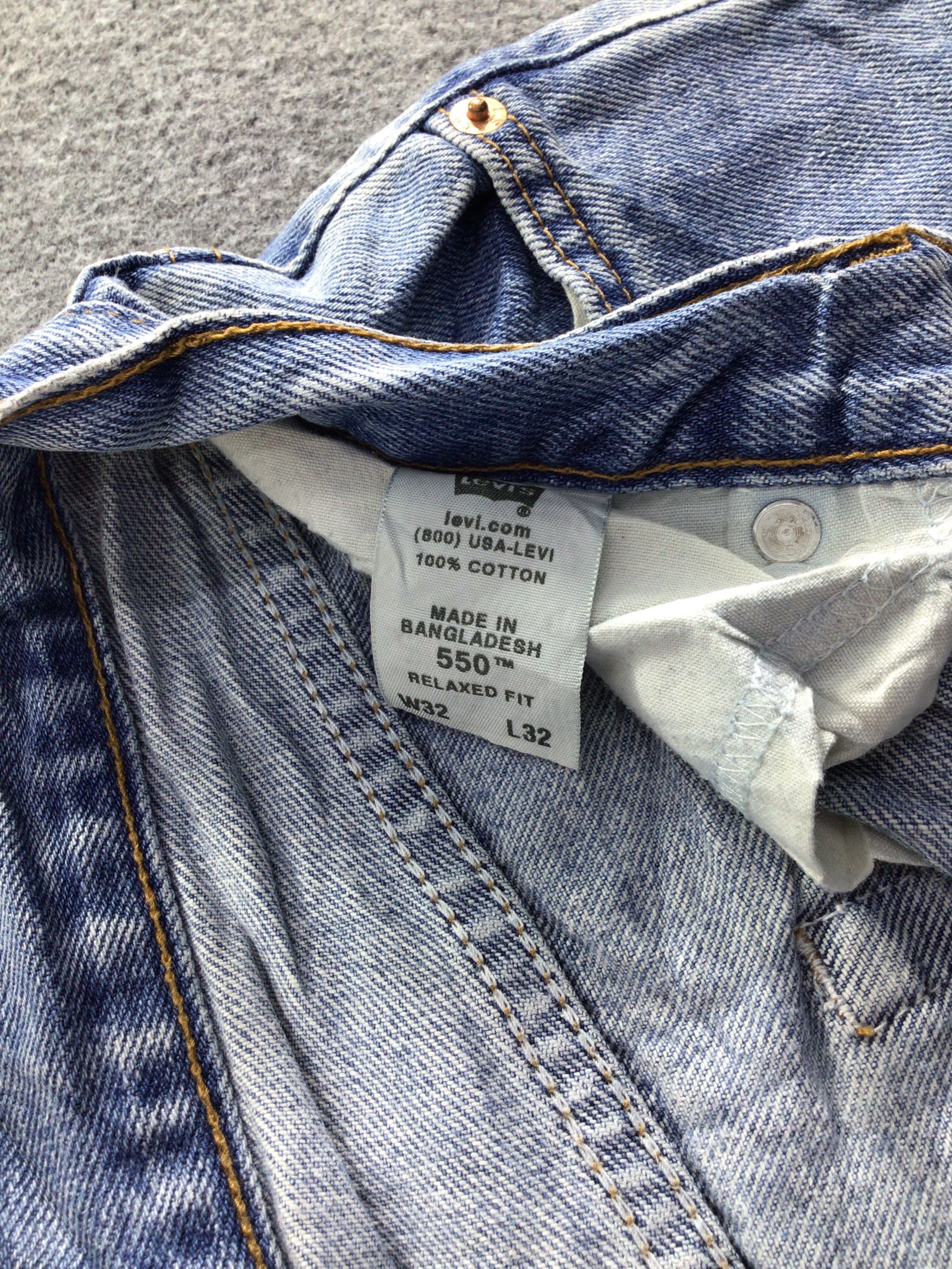 Levi's Vintage Levis 550 Jeans-J628 Size US 30 / EU 46 - 9 Thumbnail