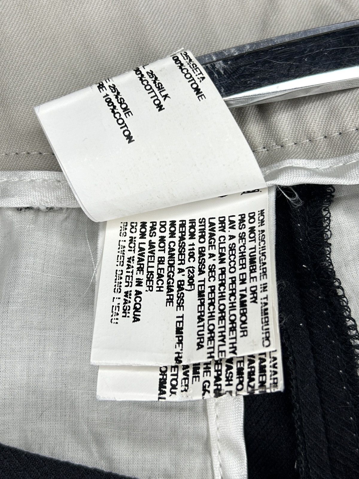 Rick Owens F/W 03 Revillon Cuffed Wool 3/4 Trousers Size US 32 / EU 48 - 14 Thumbnail
