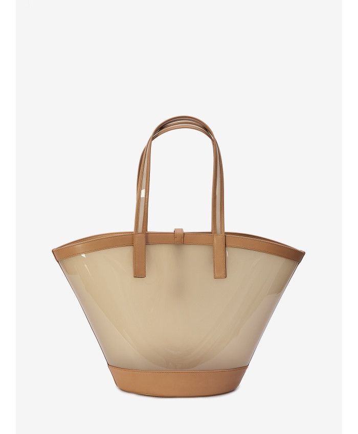 Saint Laurent Paris o1bcso1str0326 Size: OS/Panier Medium Tote Bag in Beige Size ONE SIZE - 3 Thumbnail