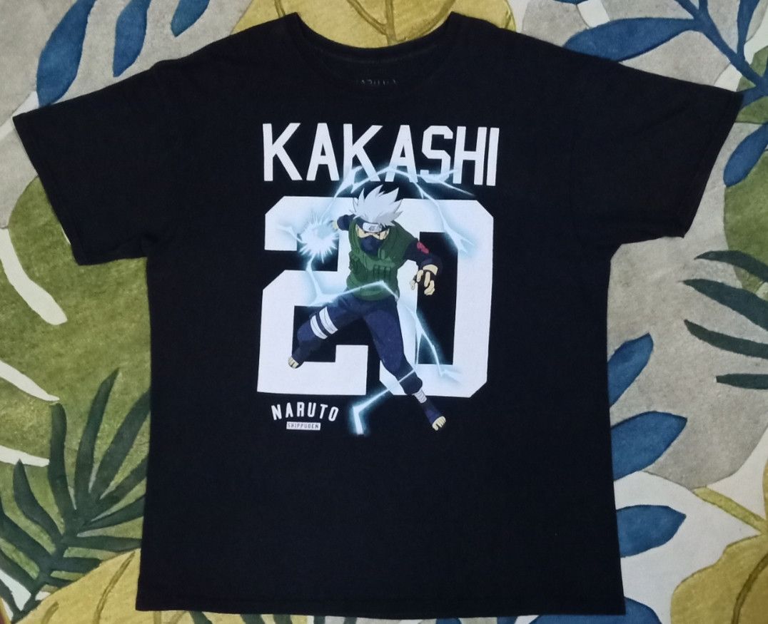 Anime × Japanese Brand × Vintage Vintage Kakashi Hatake : Naruto Shippuden T-shirt Size US L / EU 52-54 / 3 - 3 Thumbnail