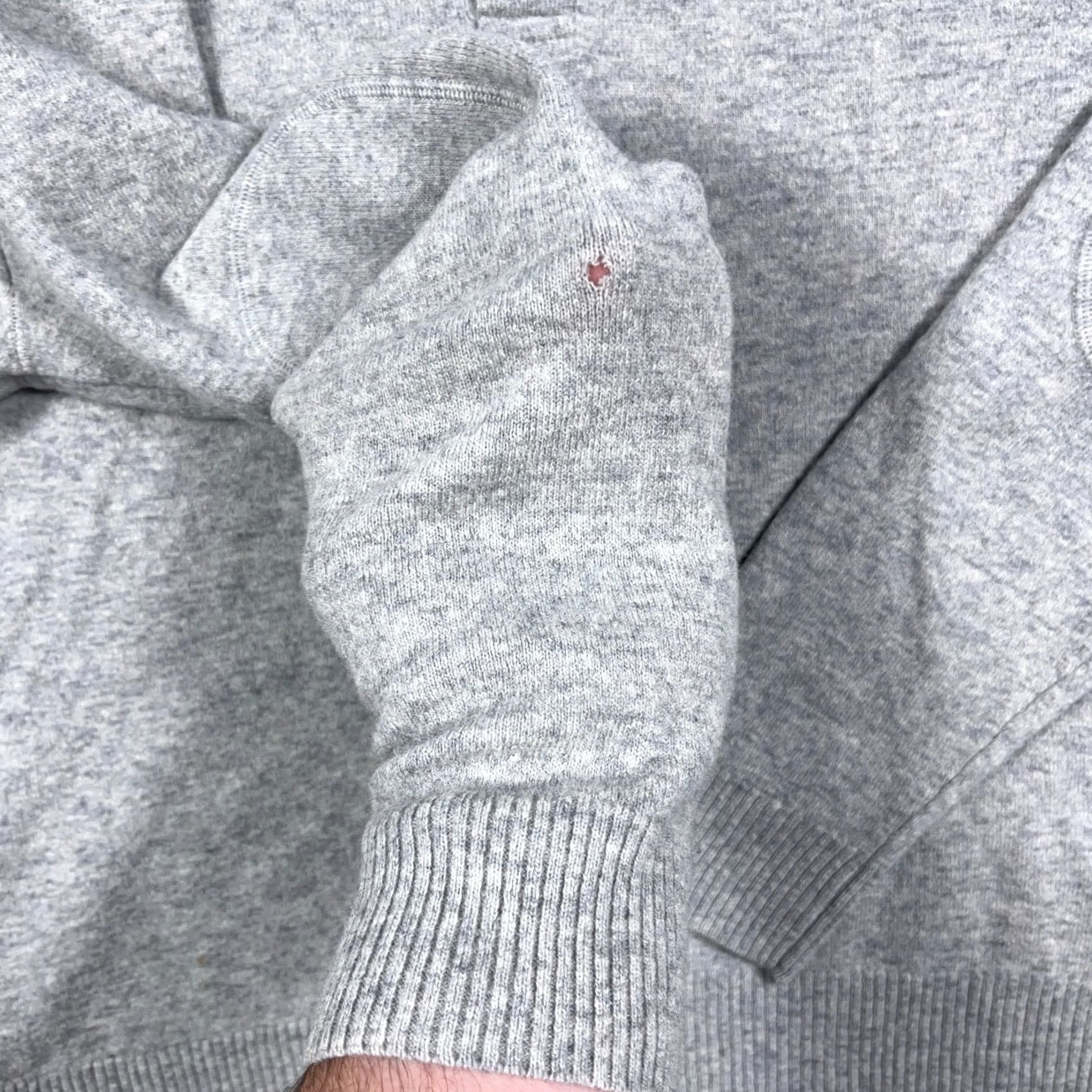 Brooks Brothers Brooks Brothers Sweater Men Large Gray Lambe Wool Henley Elbow Pads Grandpa Size US L / EU 52-54 / 3 - 6 Thumbnail