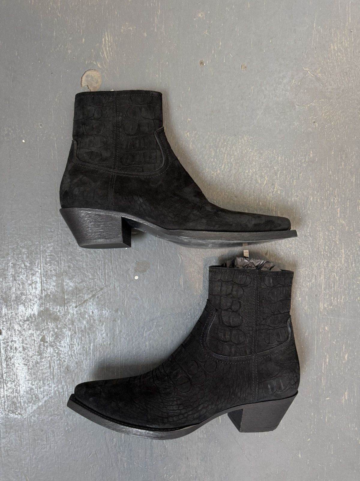Saint Laurent Paris Hedi Luka Boots Size US 10.5 / EU 43-44 - 1 Thumbnail