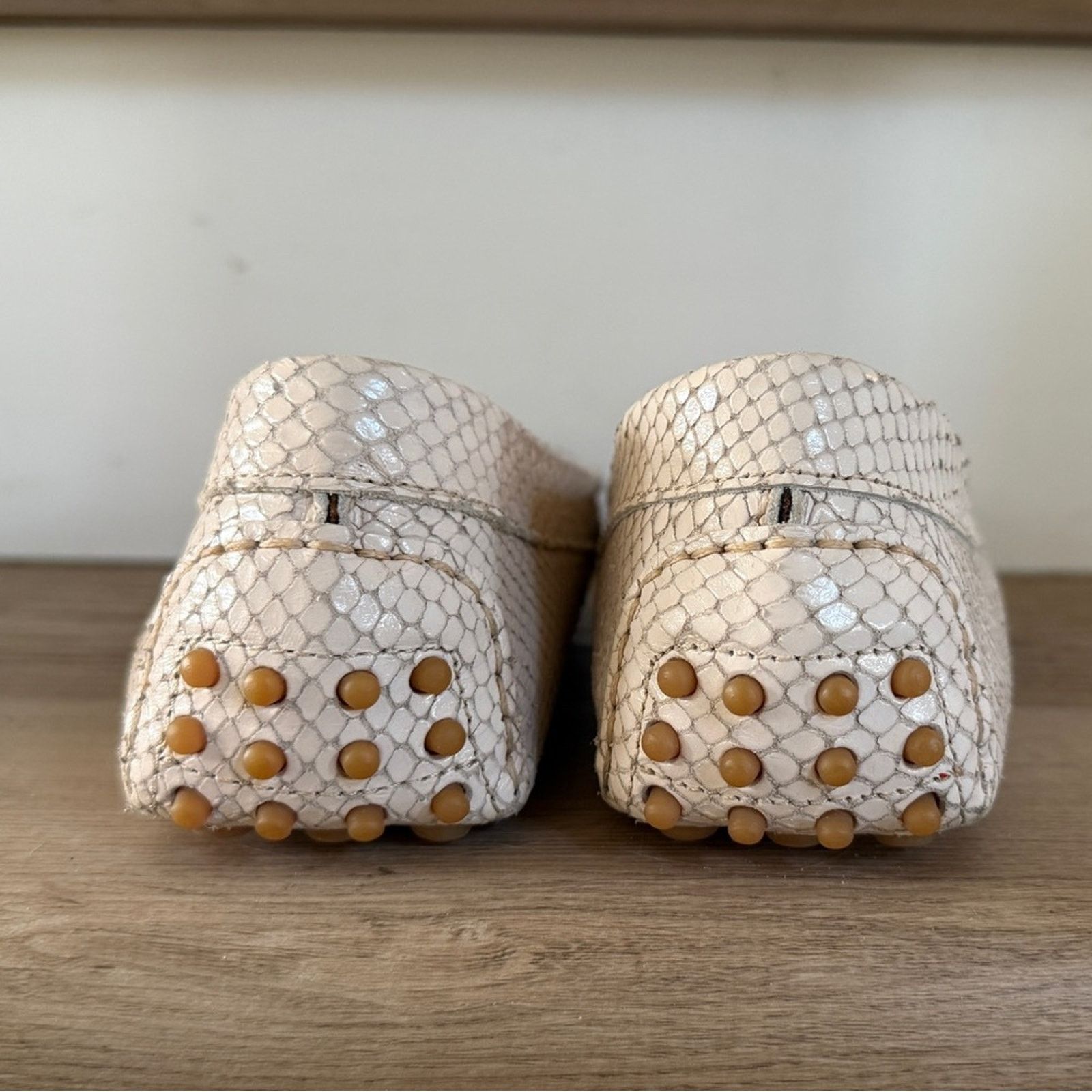 M.Gemi M. Gemi Felize Embossed loafers size 38 (7) Size US 7.5 / IT 37.5 - 3 Thumbnail