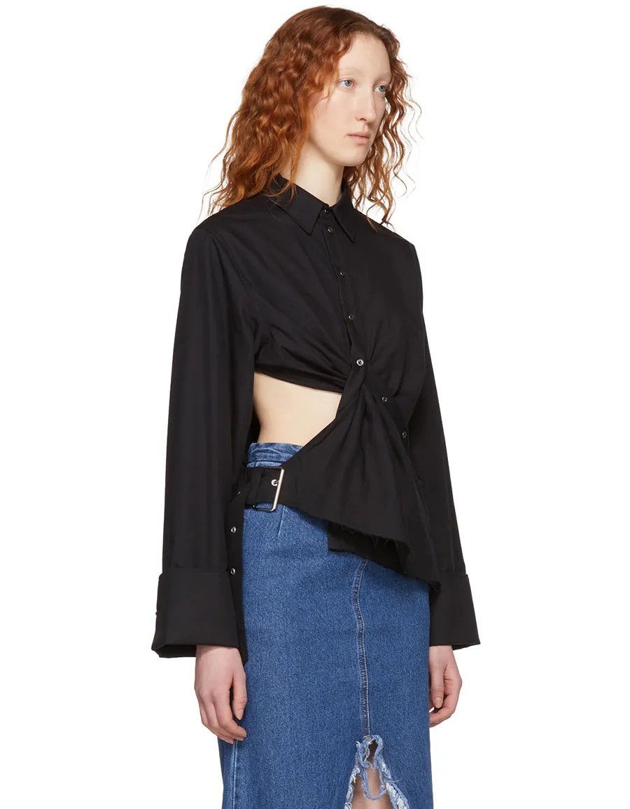 Marques'Almeida Marques’Almeida - SS/23 - Twist Detail Poplin Shirt Size M / US 6-8 / IT 42-44 - 2 Thumbnail